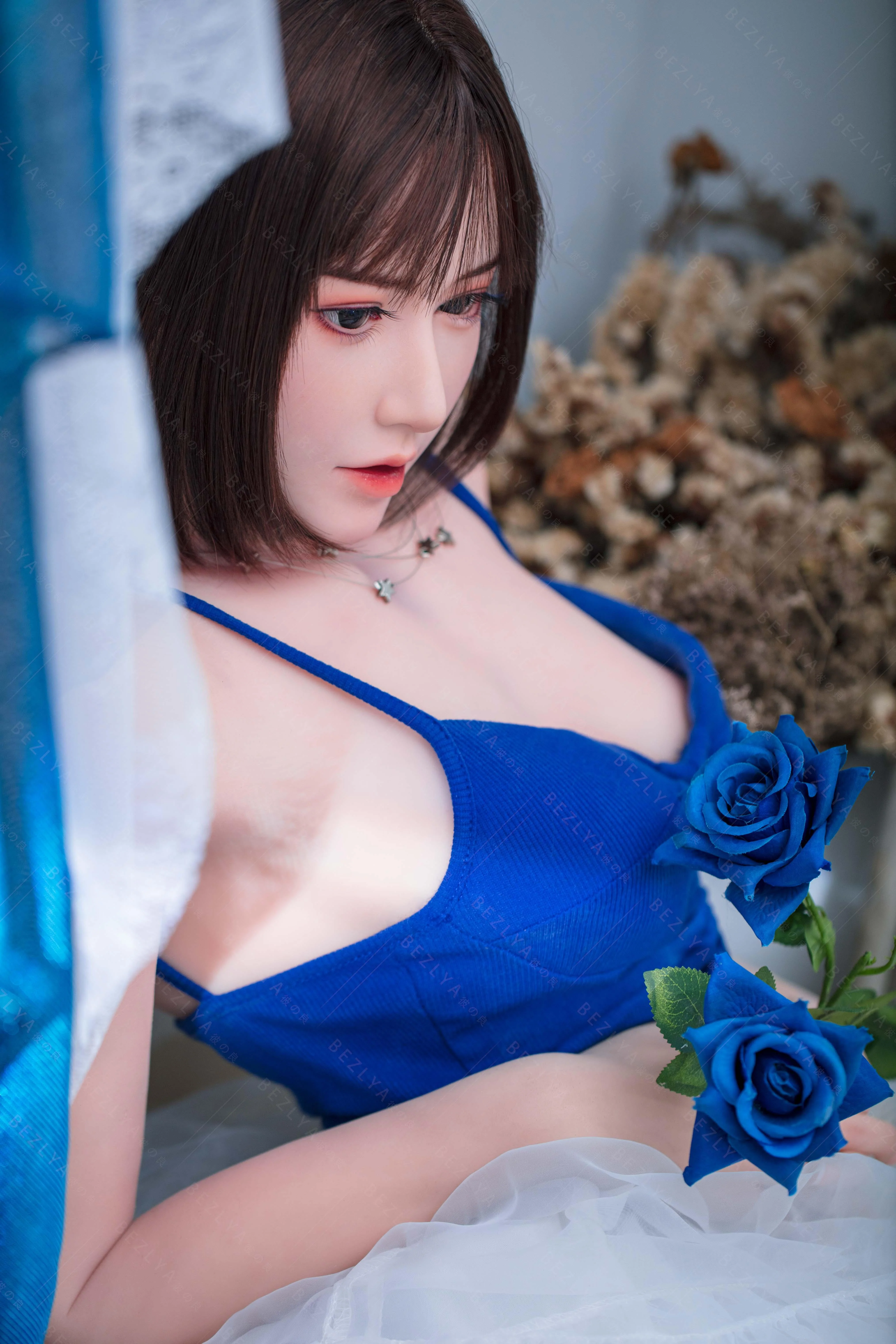 sex doll RCBezlya - Lagenaria - 155cm/5ft1 - 2.0 B-cup - Silicone Head + TPE Body Sex Doll - R C
