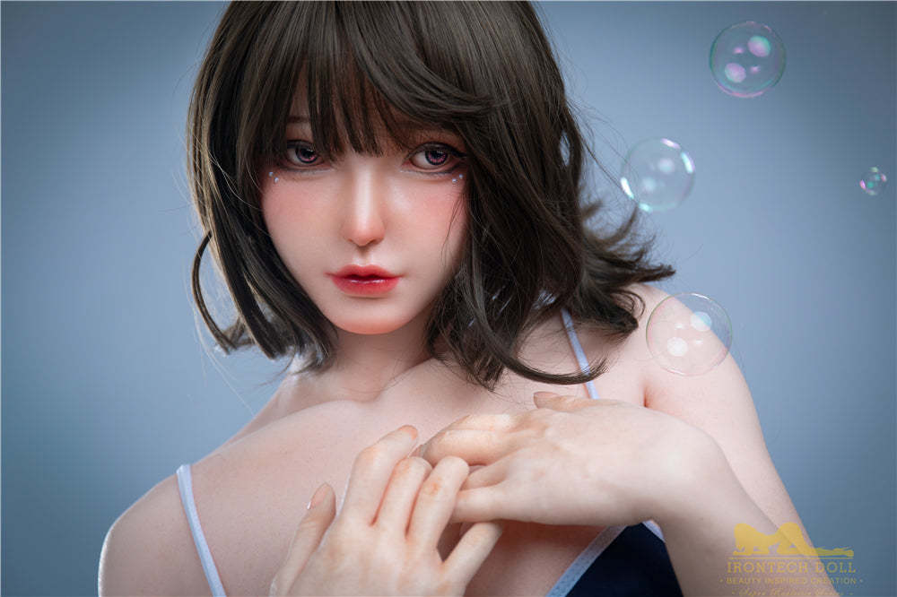 sex doll RC5.6ft / 168cm C-Cup Coquettish  Silicone Japanese Love Doll - Irontech Doll Yu - R C