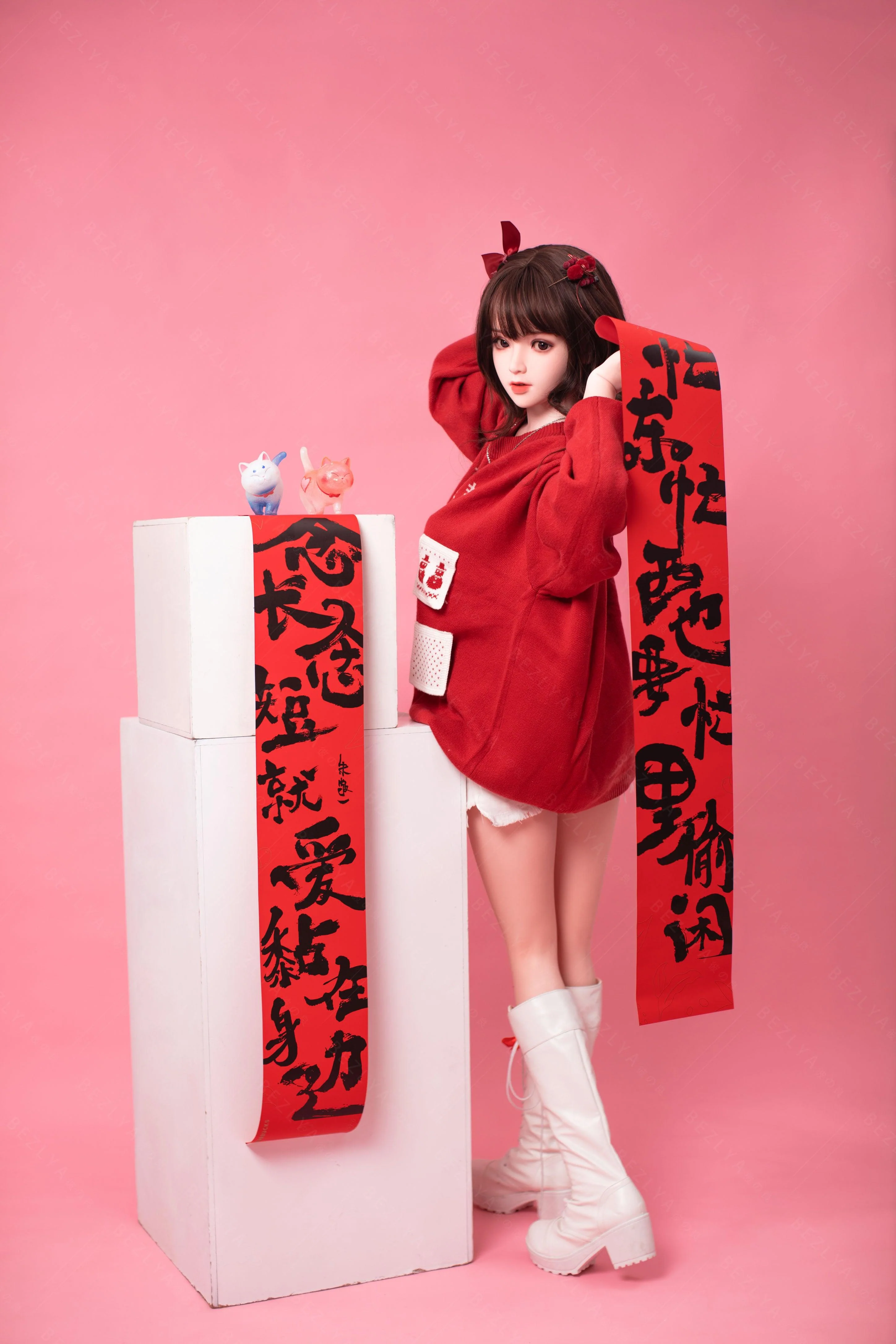 sex doll RCBezlya - Convallaria - 149cm/4ft10.75 - 2.1 D-cup - Silicone Sex Doll - R C