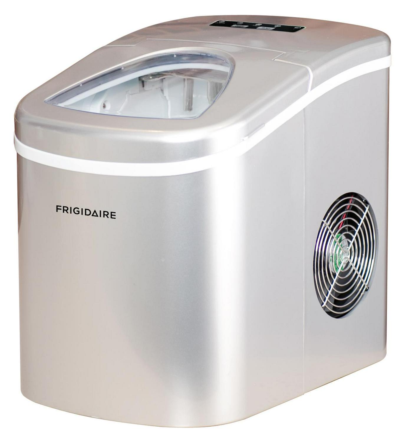 2026 Frigidaire 26lb Portable Countertop Ice Maker  EFIC108  SILVER