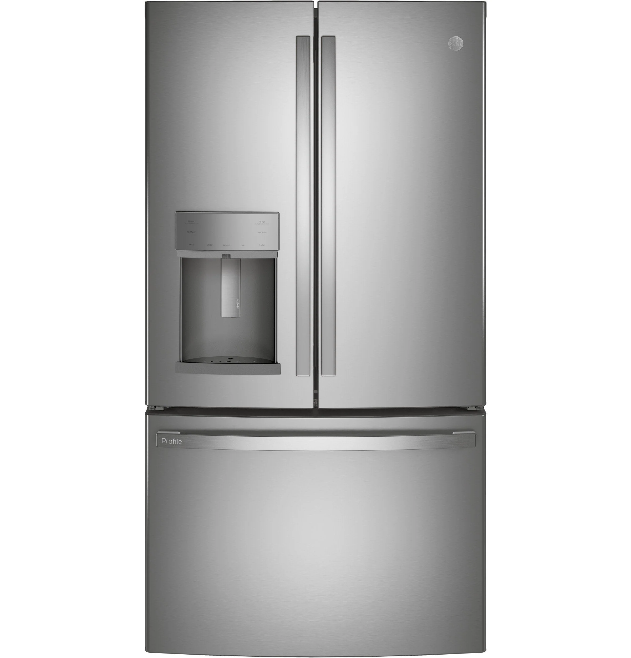 2026 GE Profile™ Series ENERGY STAR® 27.7 Cu. Ft. Fingerprint Resistant French-Door Refrigerator with Hands-Free AutoFill