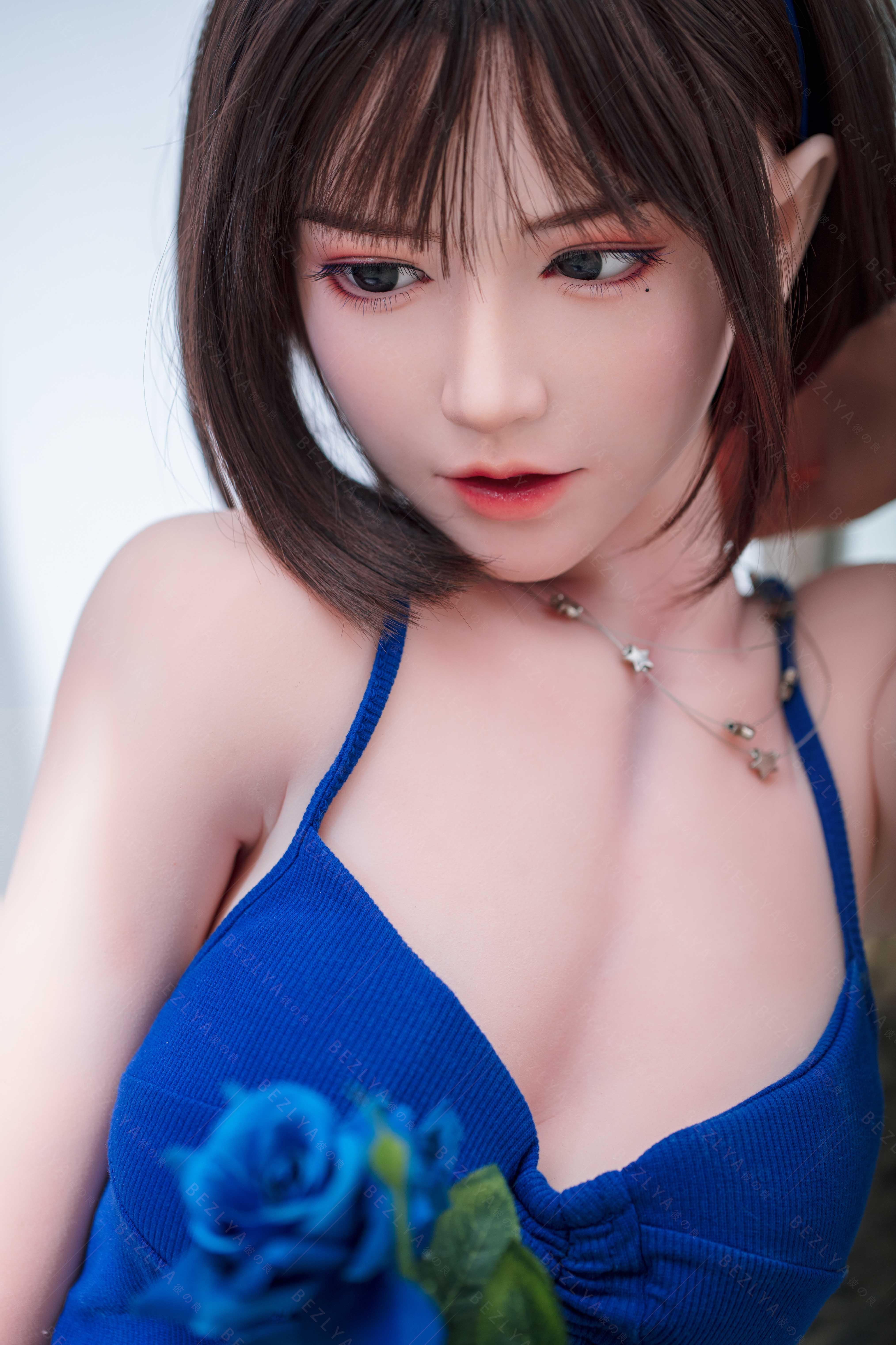 sex doll RCBezlya - Lagenaria - 155cm/5ft1 - 2.0 B-cup - Silicone Head + TPE Body Sex Doll - R C