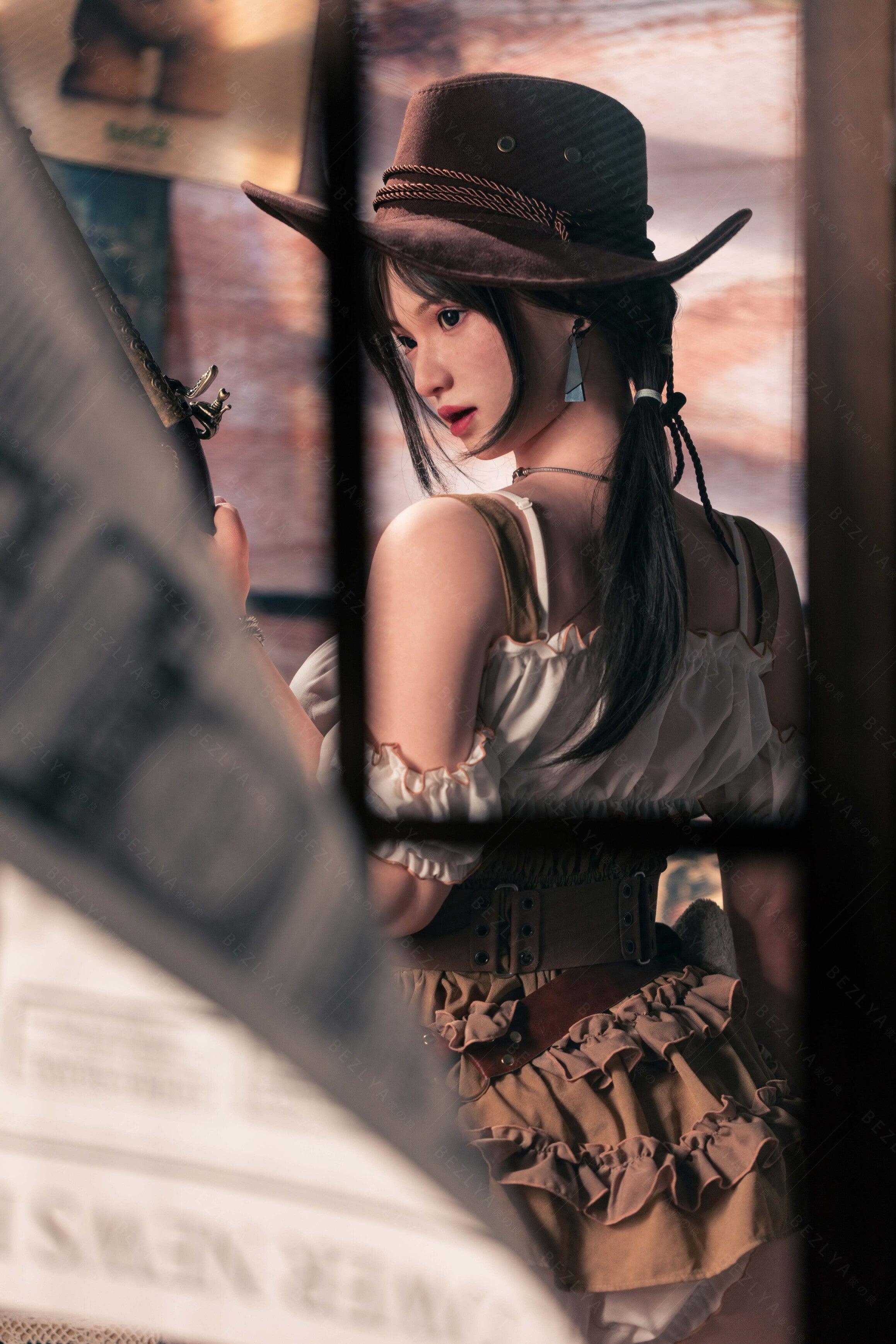 sex doll RCBezlya - Helianthus - 162cm/5ft3.75 - 2.2U A-cup - Silicone Sex Doll - R C