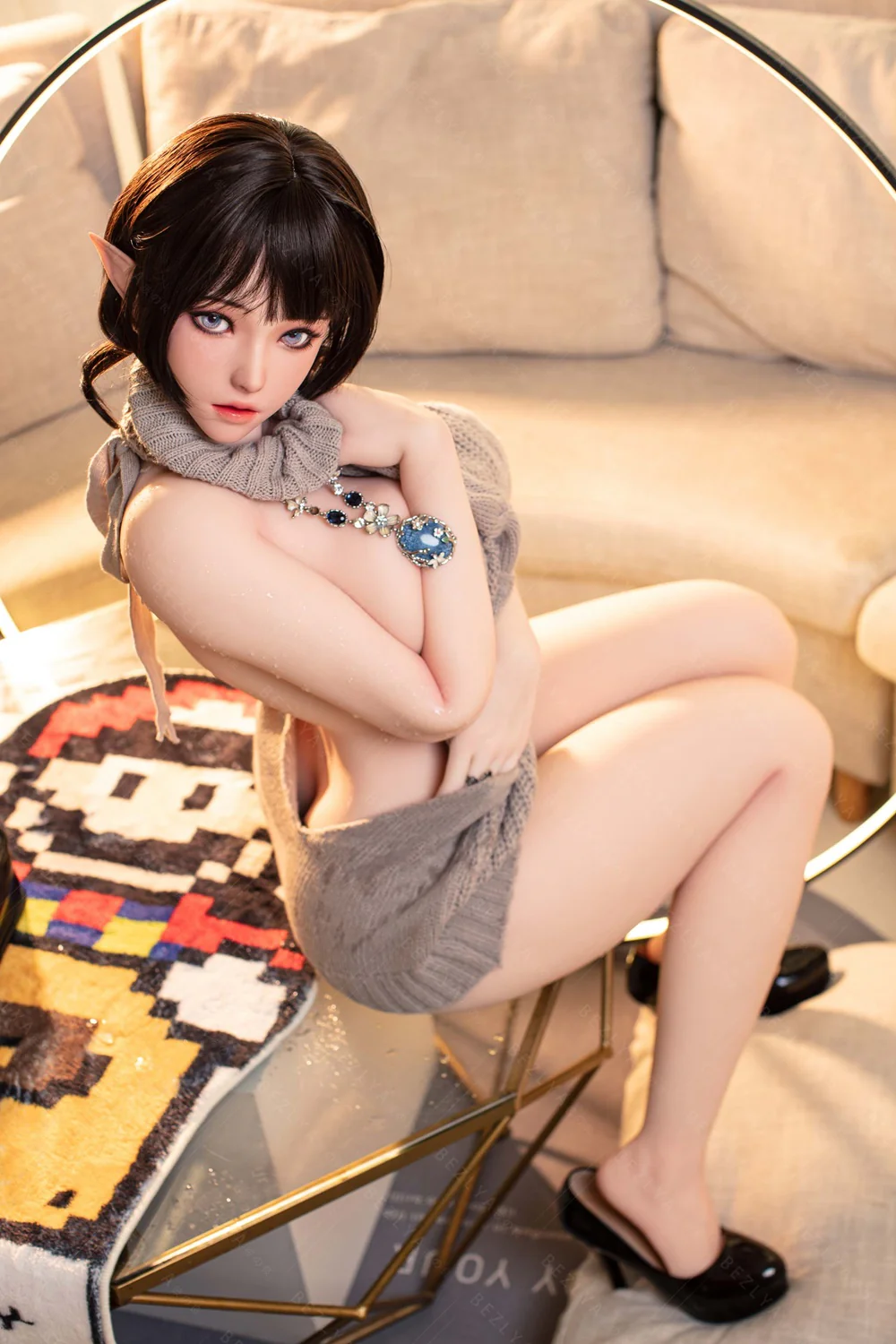 sex doll RCBezlya - Calla - 155cm/5ft1 - 2.0 F-cup - Silicone Head + TPE Body Sex Doll - R C