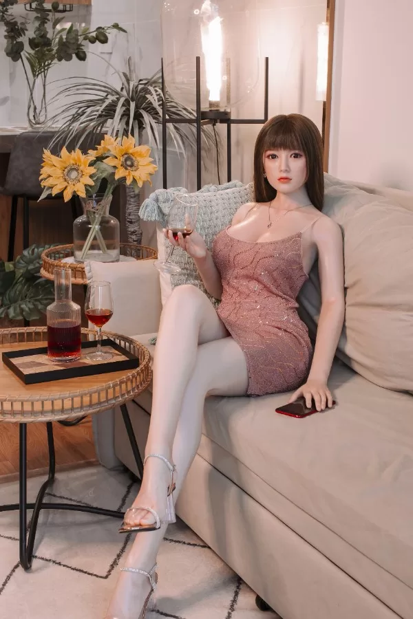 sex doll RC150cm / 4ft11 Big Boobs Fair Skin Silicone Asian Sex Doll - Dime Doll: Lilian - R C