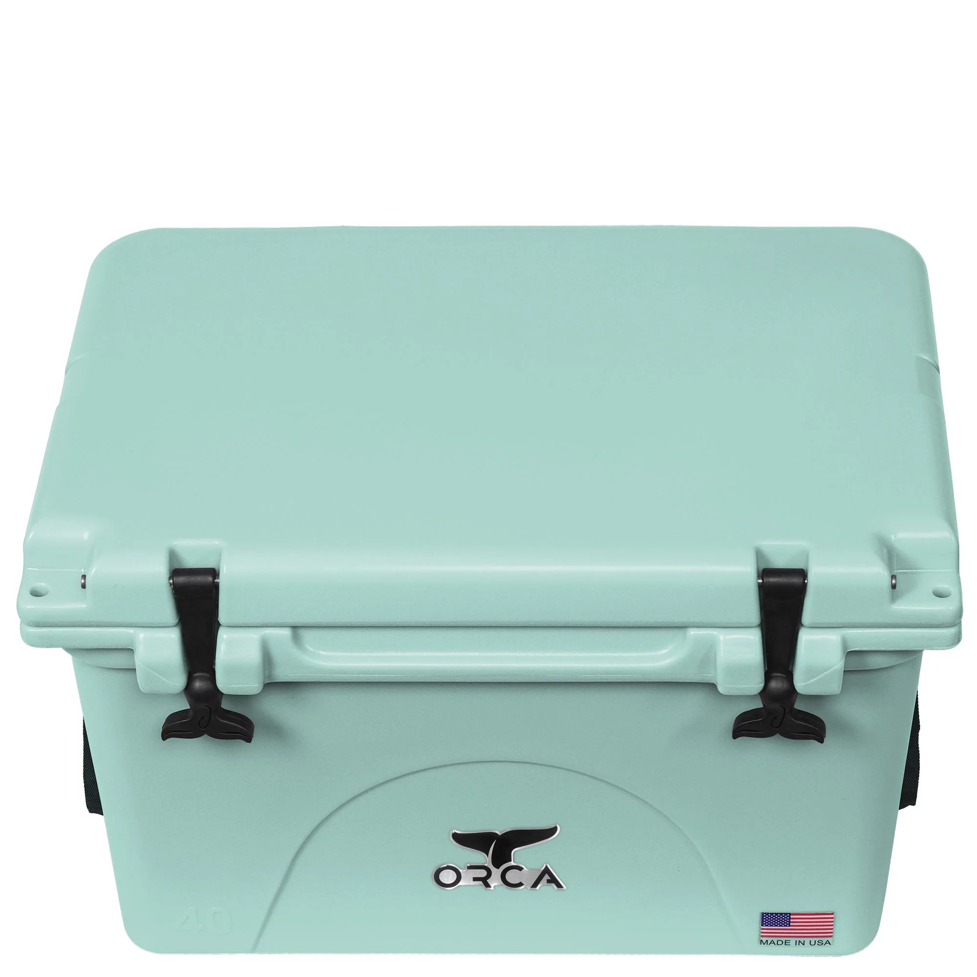 2026 ORCA 40 Quart Hard Cooler Insulated Ice Chest, Seafoam Green
