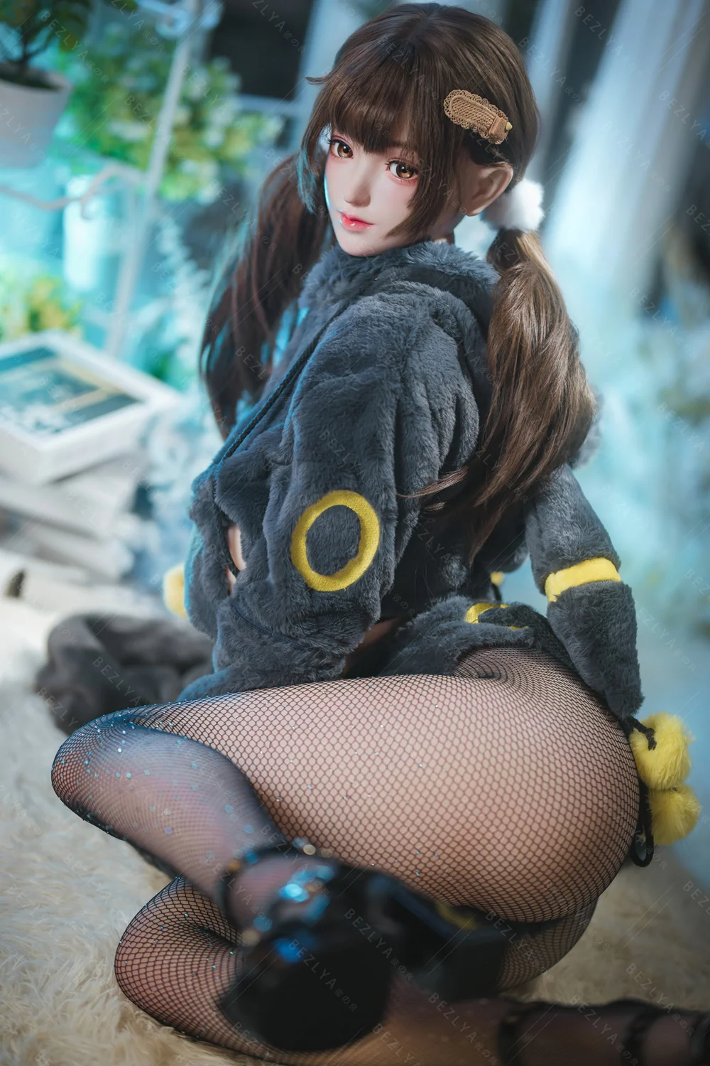 sex doll RCBezlya - Paeonia - 155cm/5ft1 - 2.0 F-cup - Silicone Head + TPE Body Sex Doll - R C