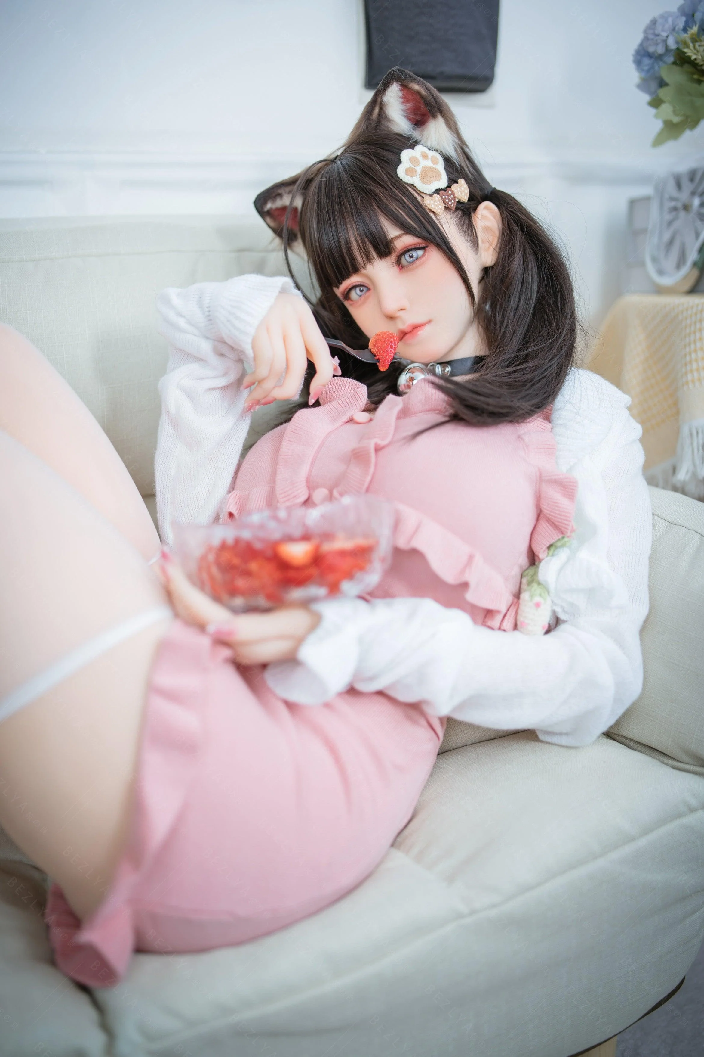 sex doll RCBezlya - Campanula - 155cm/5ft1 - 2.0 F-cup - Silicone Head + TPE Body Sex Doll - R C