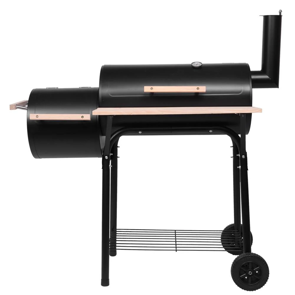 2026 UBesGoo Charcoal Grill Portable BBQ Grill and Offset Smoker Steel BBQ Pit Outdoor for Camping, Black