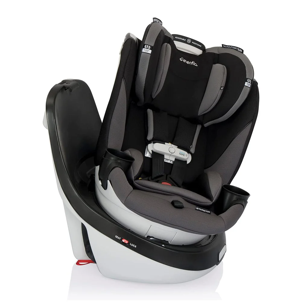 2026 Evenflo GOLD Revolve360 Slim 2-in-1 Rotational Car Seat with SensorSafe