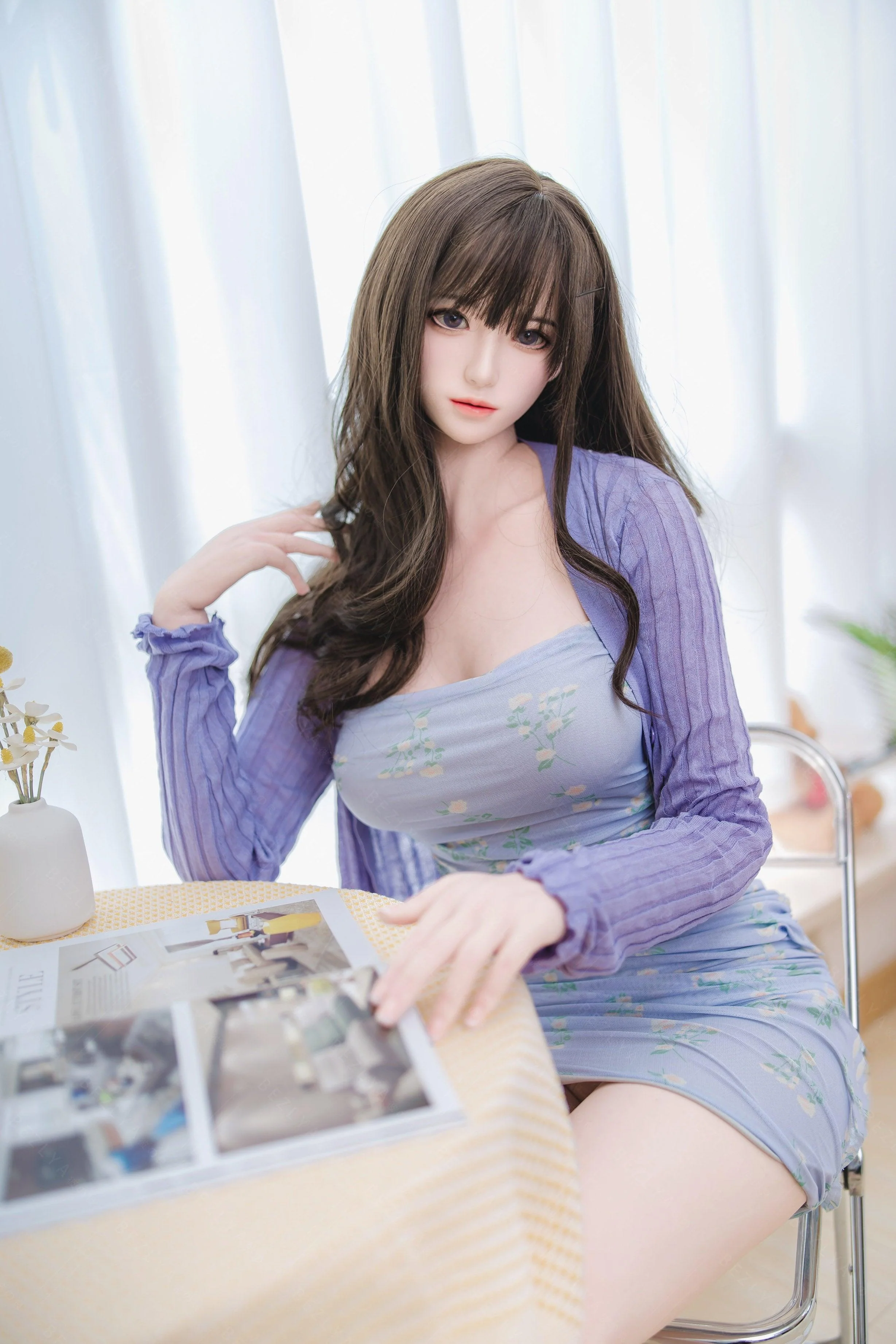 sex doll RCBezlya - Helianthus - 162cm/5ft3.75 - 2.2U A-cup - Silicone Sex Doll - R C