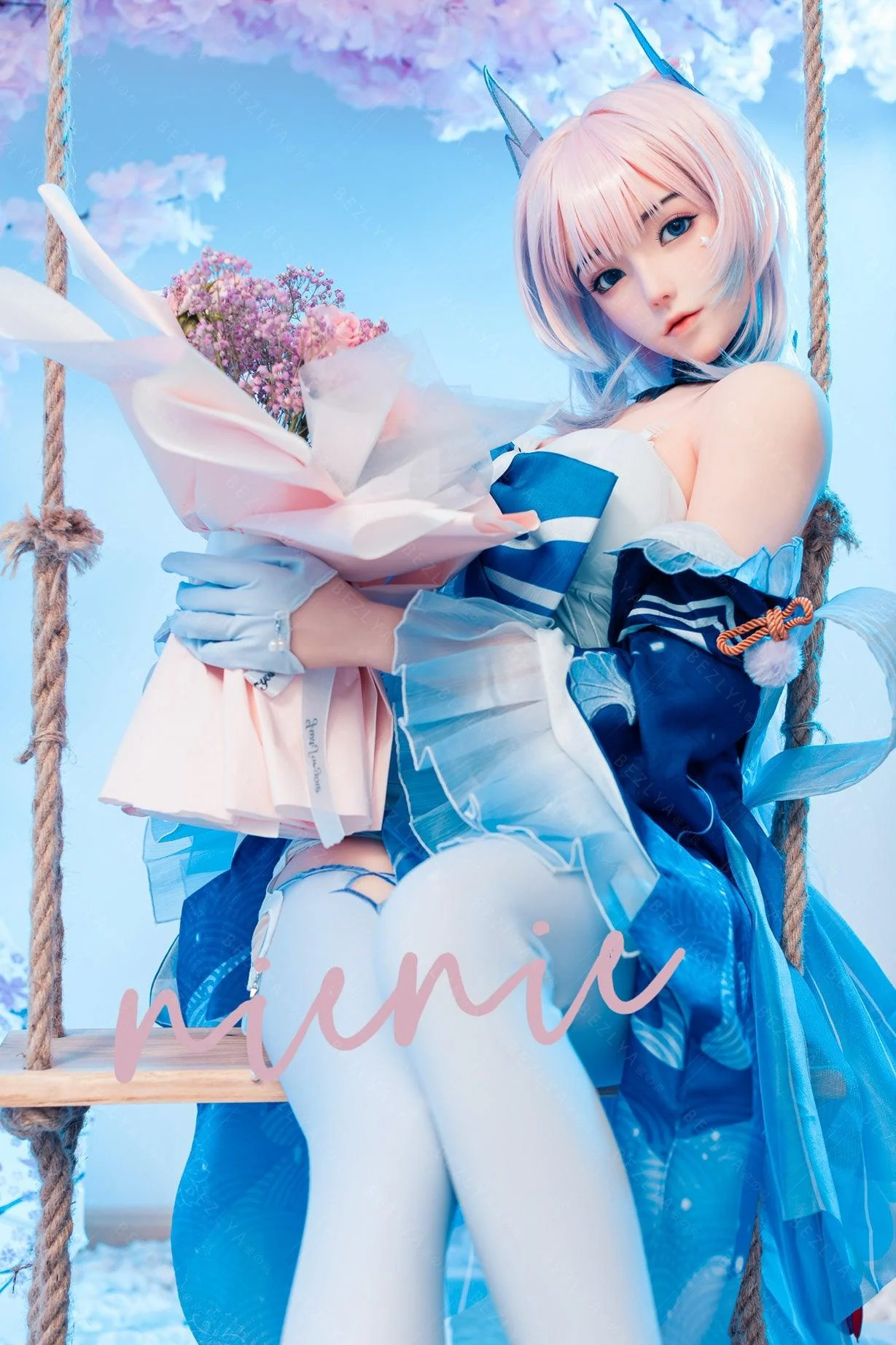 sex doll RCBezlya - Cyrtanthera - 155cm/5ft1 - 2.0 B-cup - Silicone Head + TPE Body Sex Doll - R C