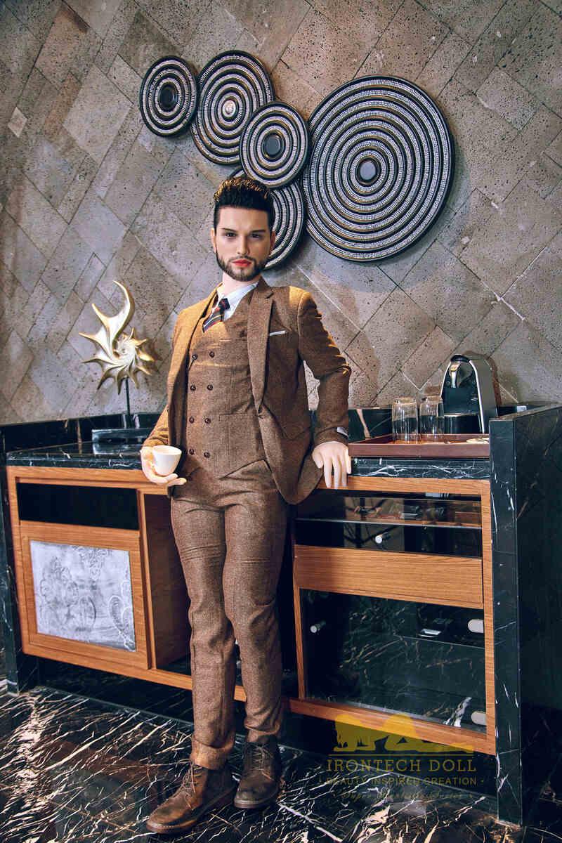 sex doll RCIrontech Doll -  Kevin (White Skin) - 162cm/5ft4 Male - Silicone Head Sex - R C