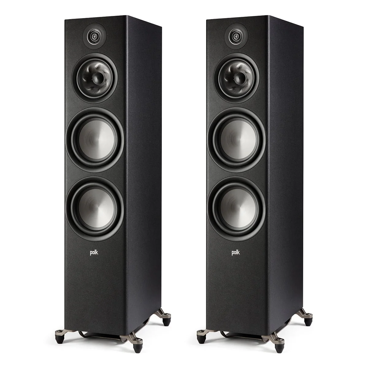 2026 Polk Audio Reserve 700 Flagship Stereo Floorstanding Speakers - Pair (Black)
