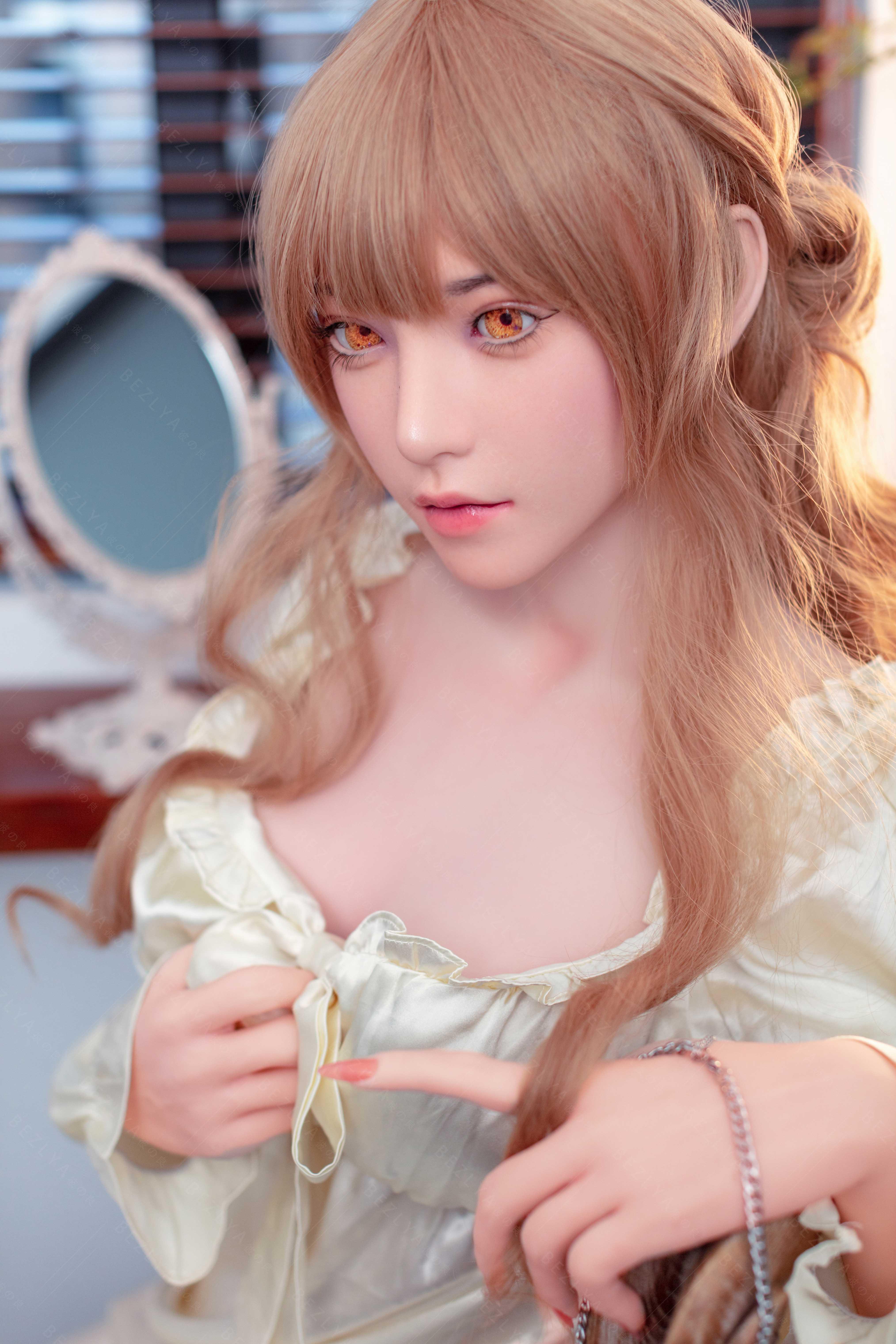 sex doll RCBezlya - Iris - 160cm/5ft3 - 2.1 C-cup - Silicone Sex Doll - R C
