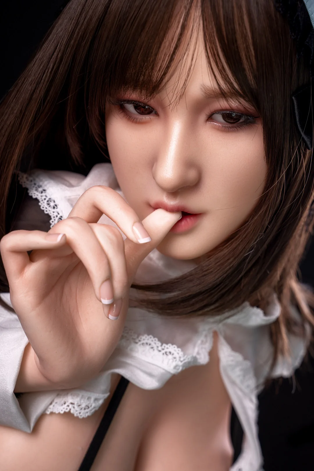 sex doll RC5ft6 / 168cm Movable Jaw Silicone Realistic Asian Sex Doll - Orange In丨Nan - R C