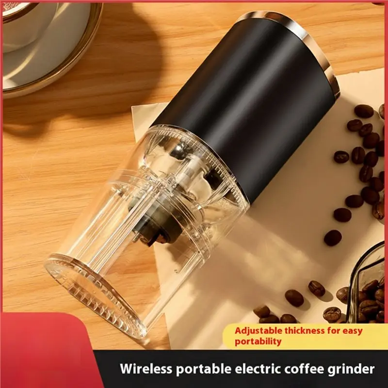 【Ship Within Portable Electric Coffee Grinder USB Charging Grinding Core 1 PCS Home Coffee Beans Pulverizer