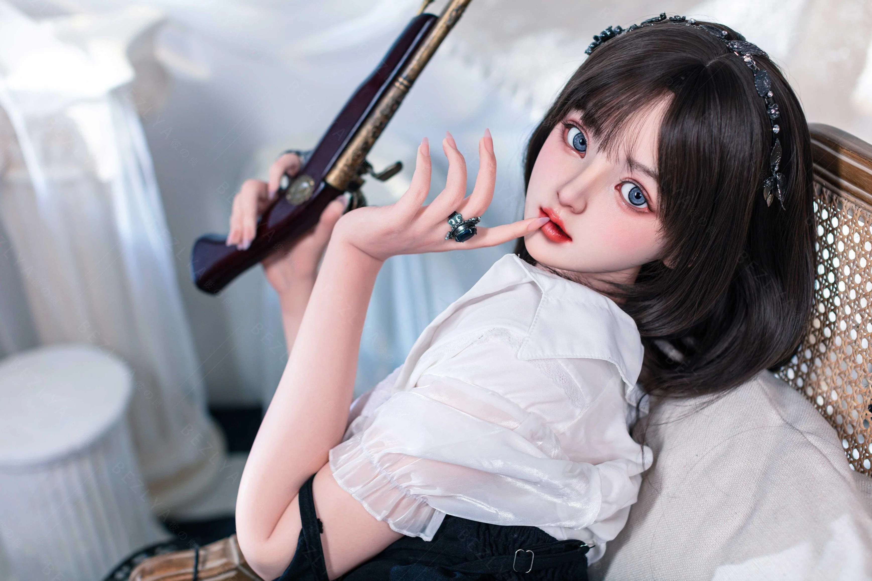 sex doll RCBezlya - Convallaria - 155cm/5ft1 - 2.1 B-cup - Silicone Sex Doll - R C