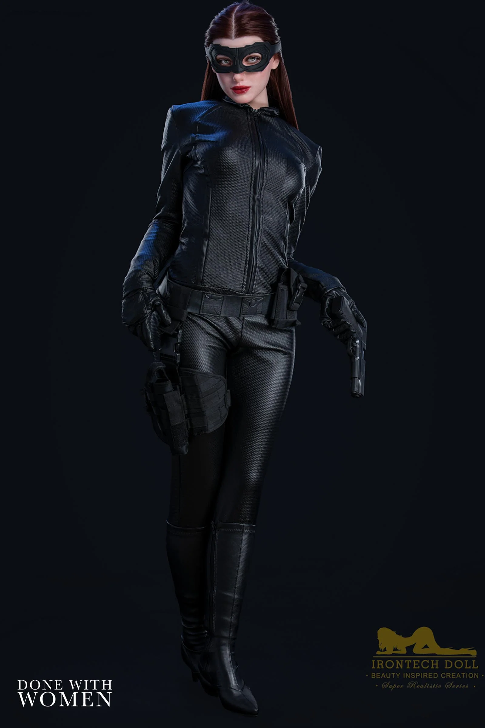 sex doll RCIrontech Doll 168cm / 5ft6 Silicone Luna (Catwoman) - R C