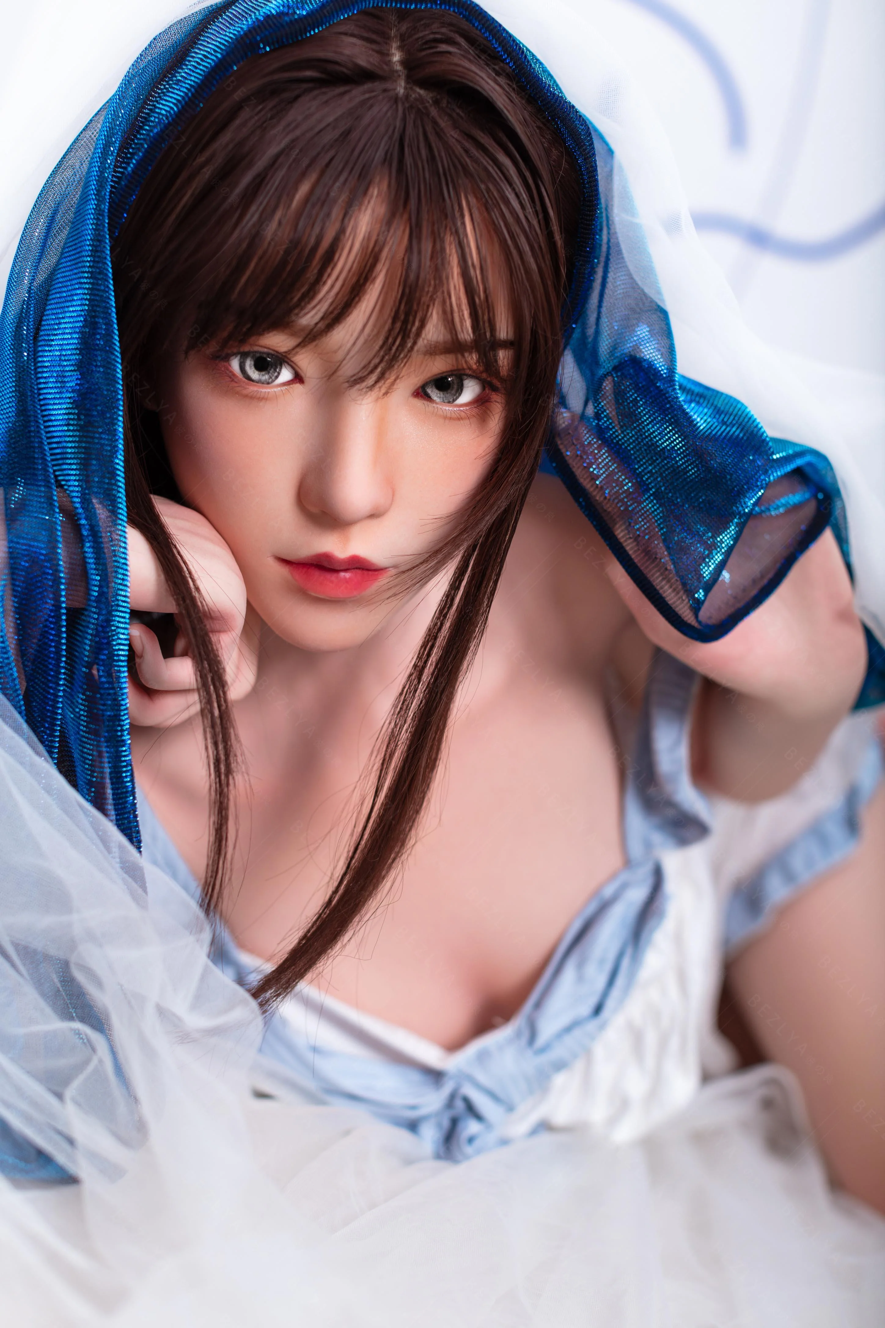 sex doll RCBezlya - Iris - 150cm/4ft11 - 2.1 B-cup - Silicone Sex Doll - R C