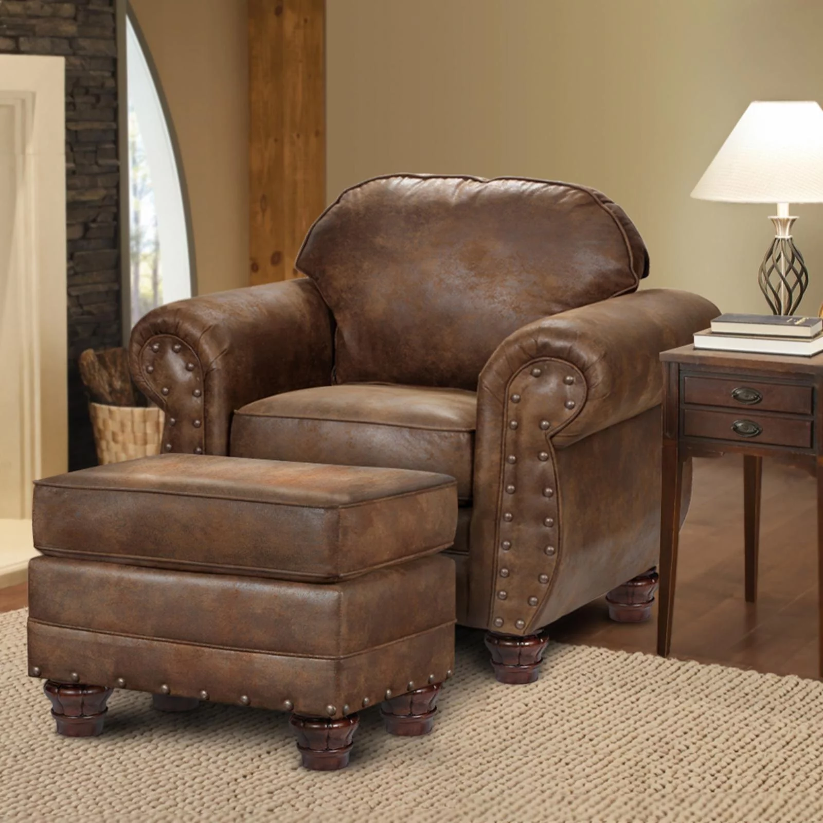 2026 American Furniture Classics Model 99011-90, Sedona Lodge Arm Chair
