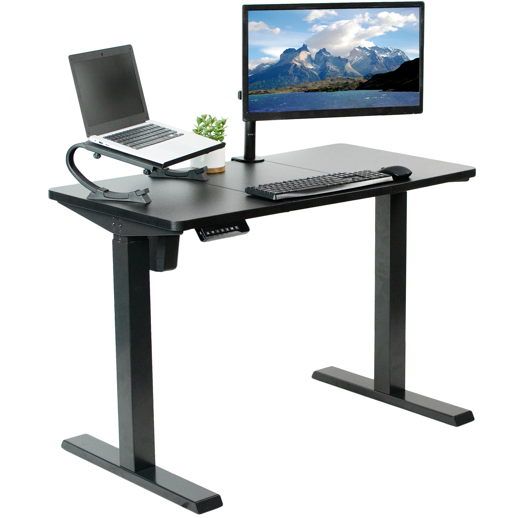 Electric Height-Adjustable Desk – Ergonomic Sit-Stand Workstation for Improved Comfort & Productivity
