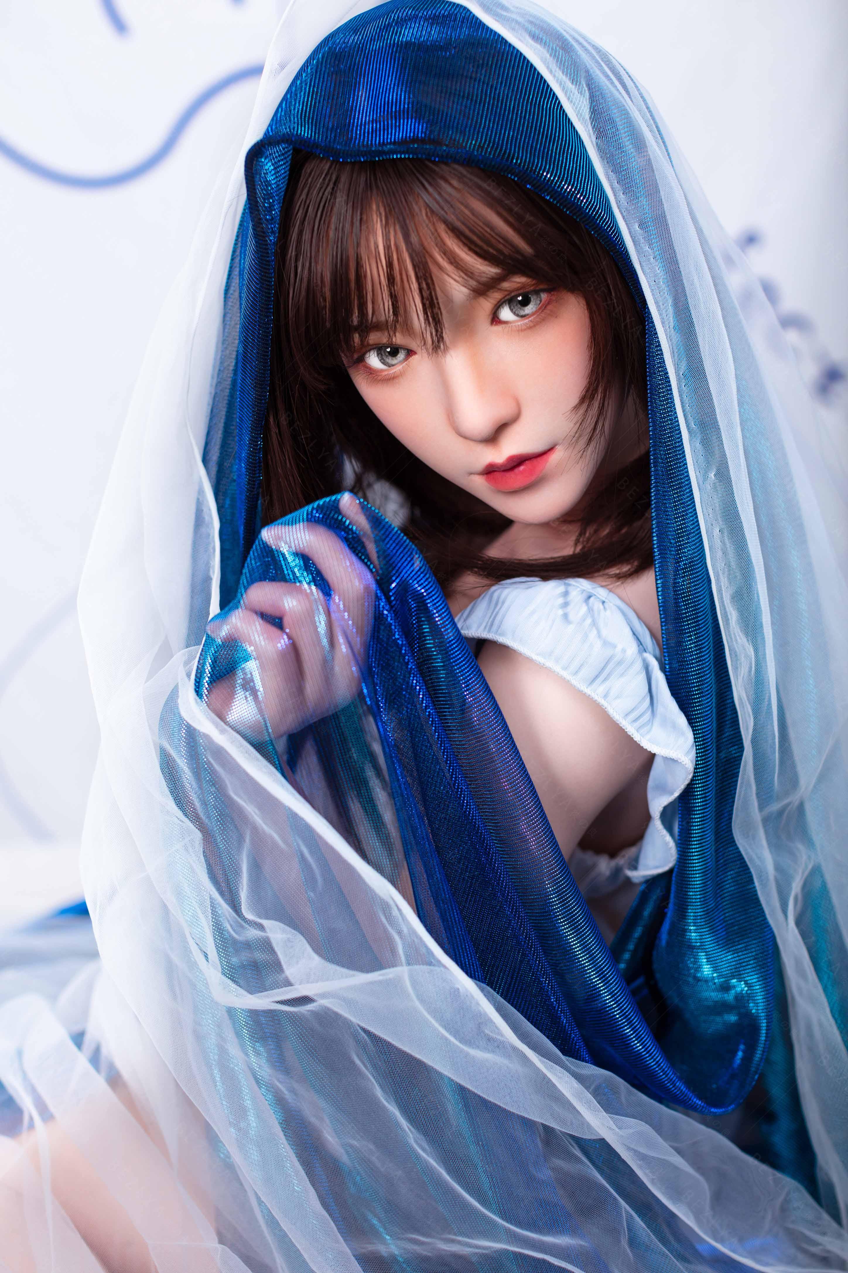 sex doll RCBezlya - Iris - 150cm/4ft11 - 2.1 B-cup - Silicone Sex Doll - R C