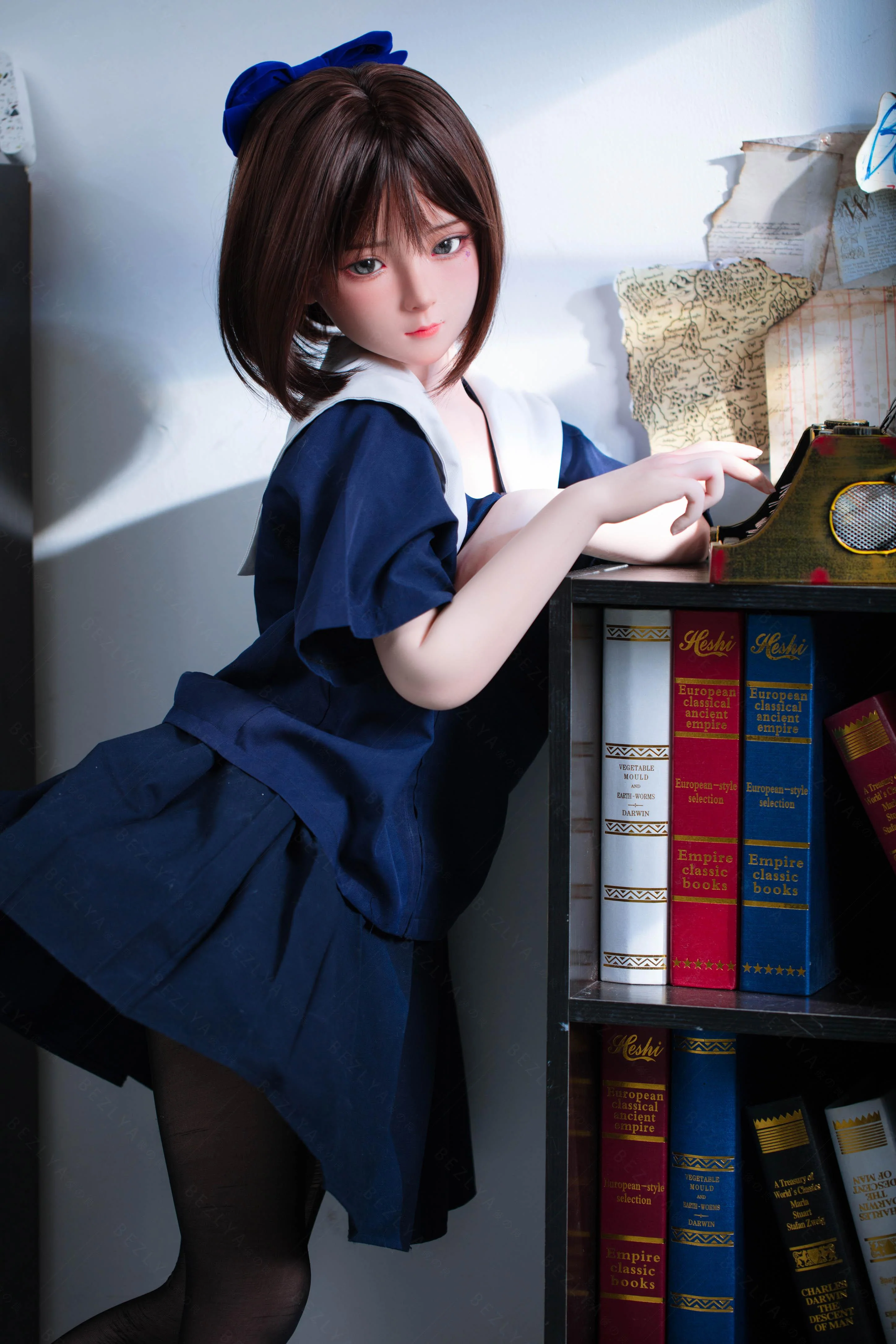 sex doll RCBezlya - Jasmine - 136cm/4ft5.5 - 2.1 AA-cup - Silicone Sex Doll - R C