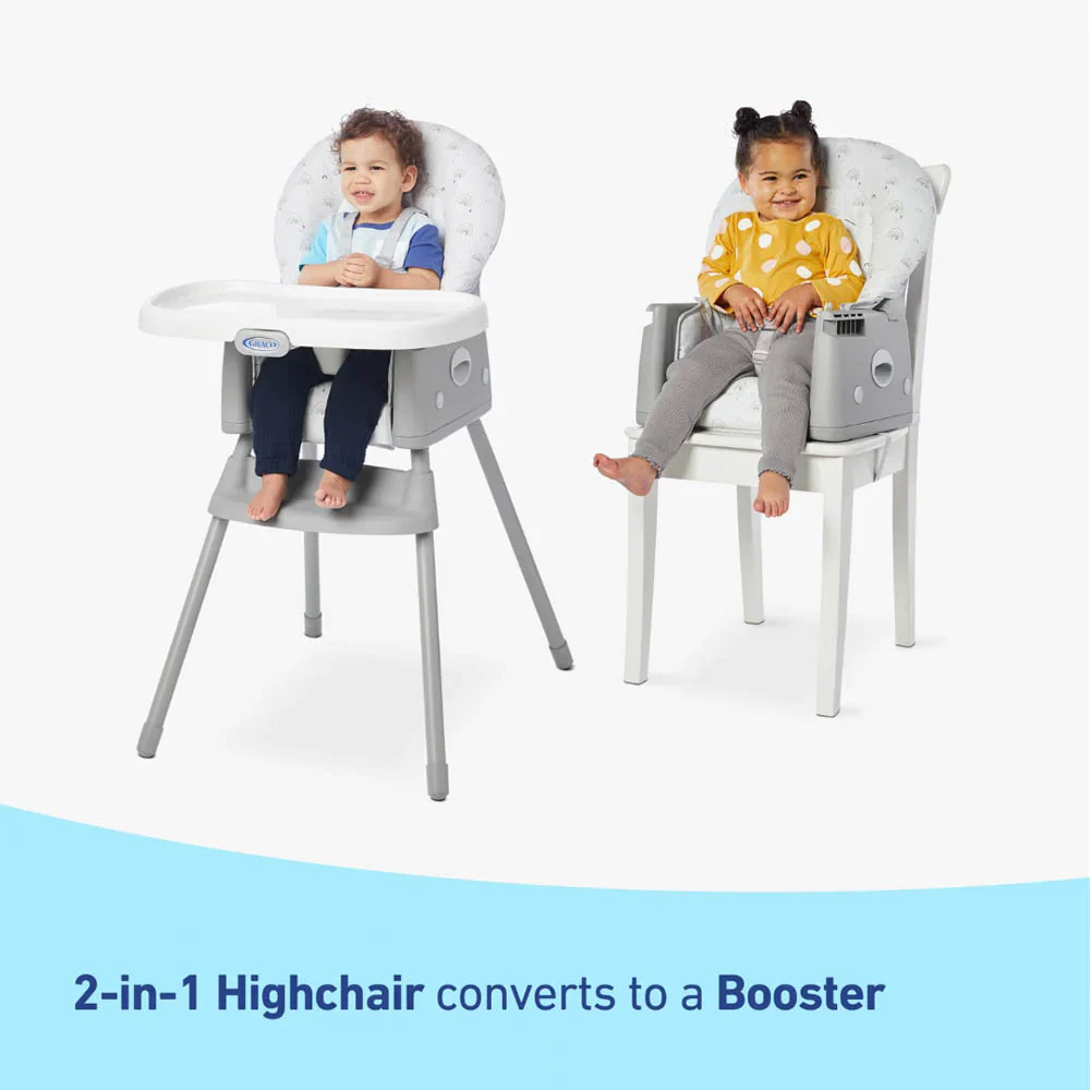 2026 Graco SimpleSwitch™ 2-in-1 Highchair - Reign (Online Exclusive)