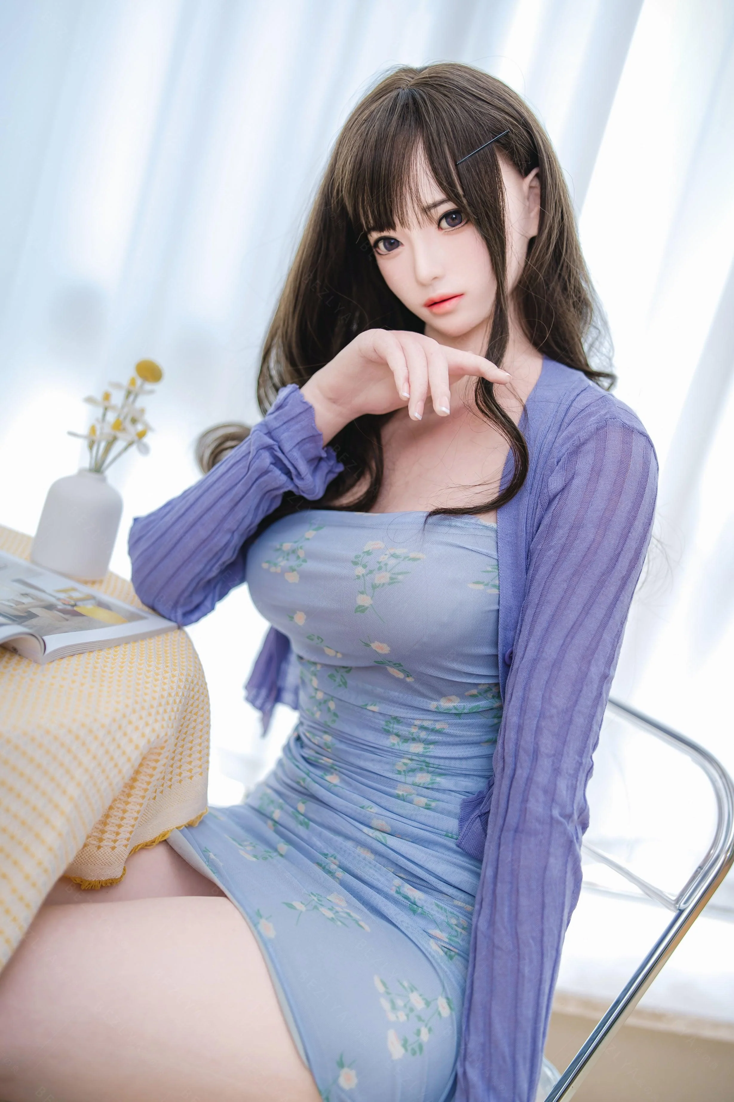 sex doll RCBezlya - Helianthus - 162cm/5ft3.75 - 2.2U A-cup - Silicone Sex Doll - R C