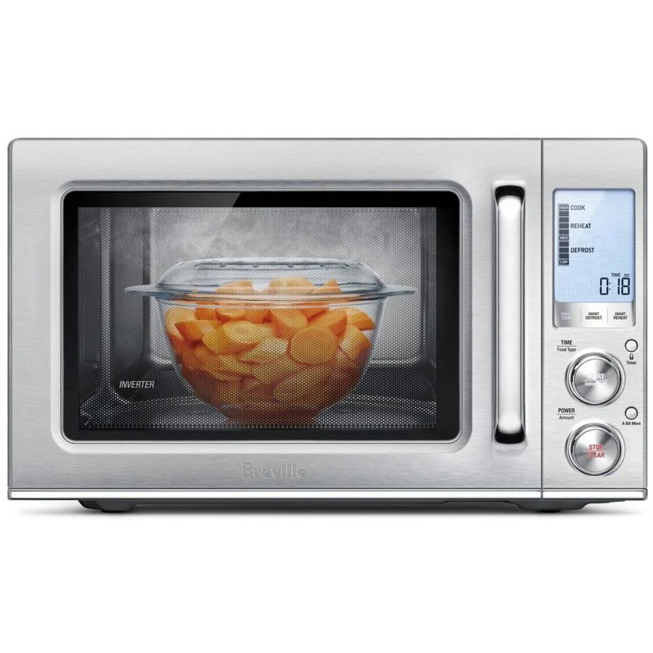 2026 Breville Smooth Wave Microwave Oven – Sensor iQ Technology, Power Smoothing Inverter & 15 Smart Presets