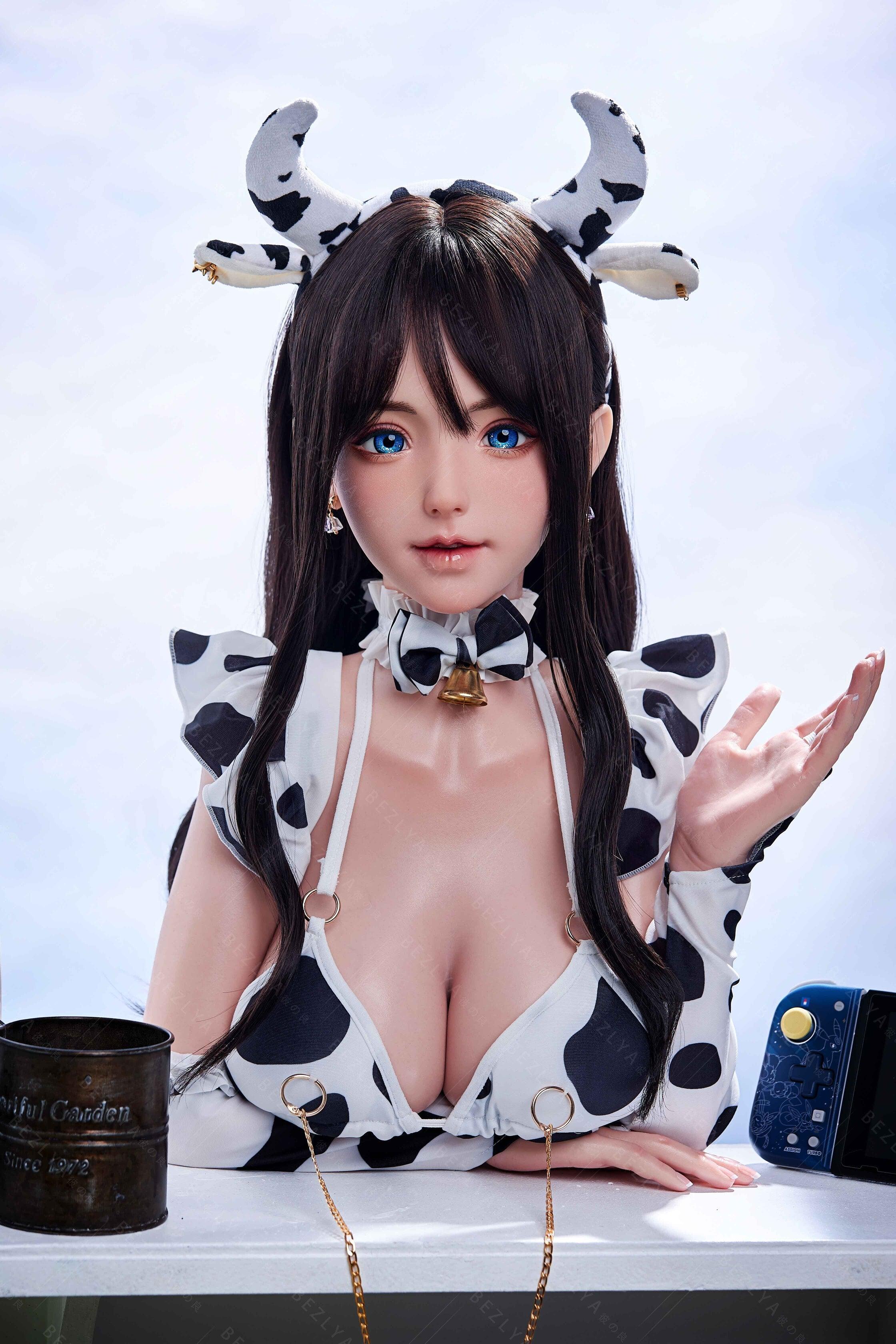 sex doll RCBezlya - Plsum - 145cm/4ft9 - 2.2CF F-cup - Silicone Sex Doll - R C