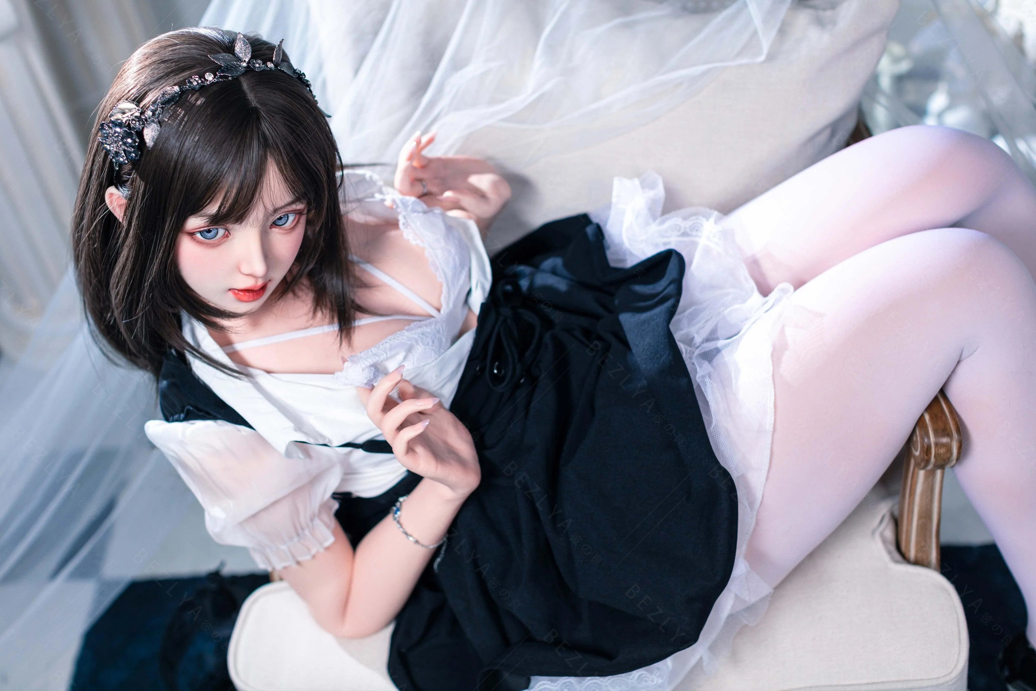 sex doll RCBezlya - Convallaria - 155cm/5ft1 - 2.1 B-cup - Silicone Sex Doll - R C