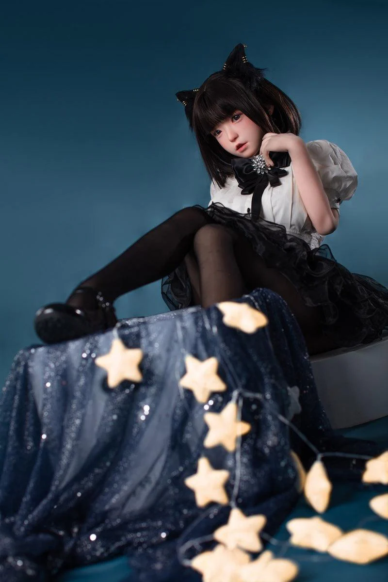 sex doll RCFUDOLL - Sheridan - 148cm/4ft10 C-cup - Silicone Head + TPE Body Sex Doll - R C