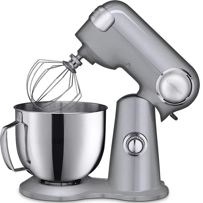 Cuisinart 5.5-Quart Stand Mixer – 500-Watt Motor, 12-Speed Control with Tilt-Head and Splash Guard
