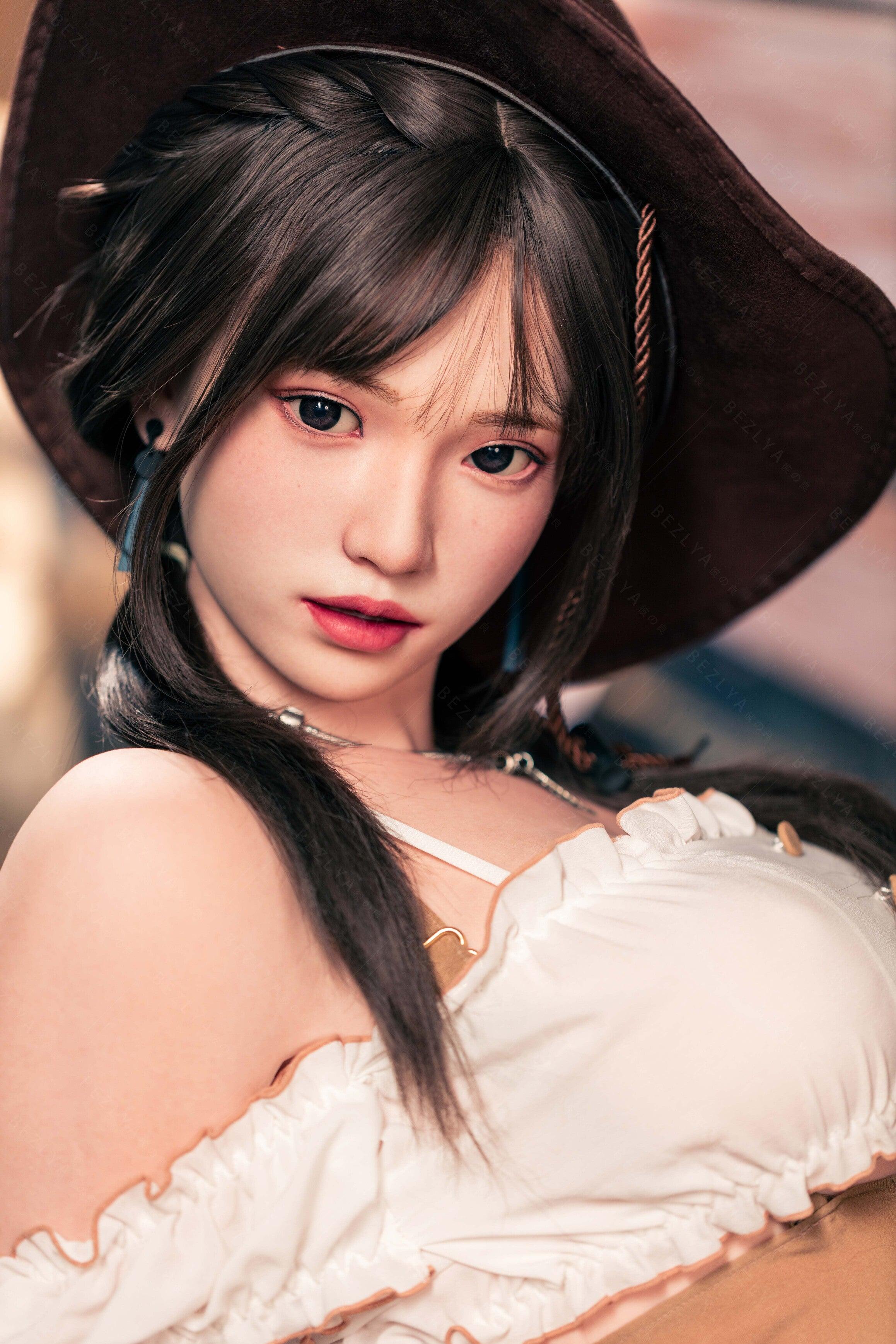 sex doll RCBezlya - Helianthus - 162cm/5ft3.75 - 2.2U A-cup - Silicone Sex Doll - R C