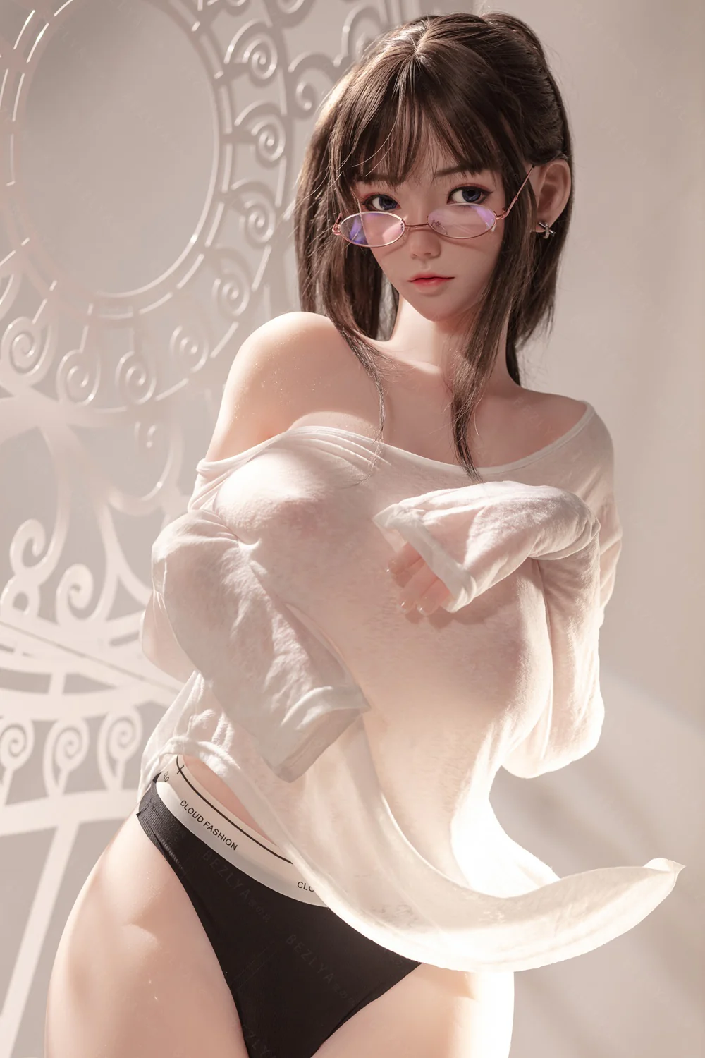 sex doll RCBezlya - Cyrtenthera - 155cm/5ft1 - 2.0 F-cup - Silicone Head + TPE Body Sex Doll - R C