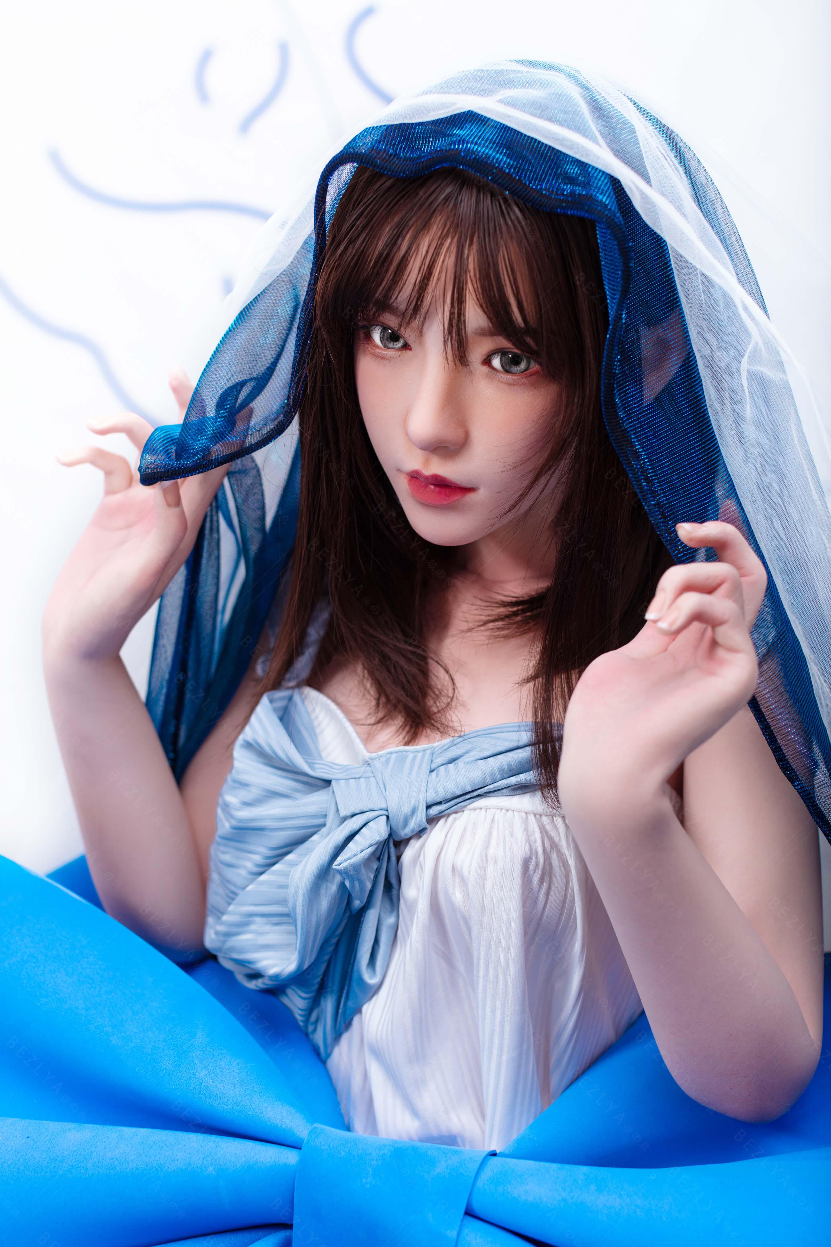 sex doll RCBezlya - Iris - 150cm/4ft11 - 2.1 B-cup - Silicone Sex Doll - R C