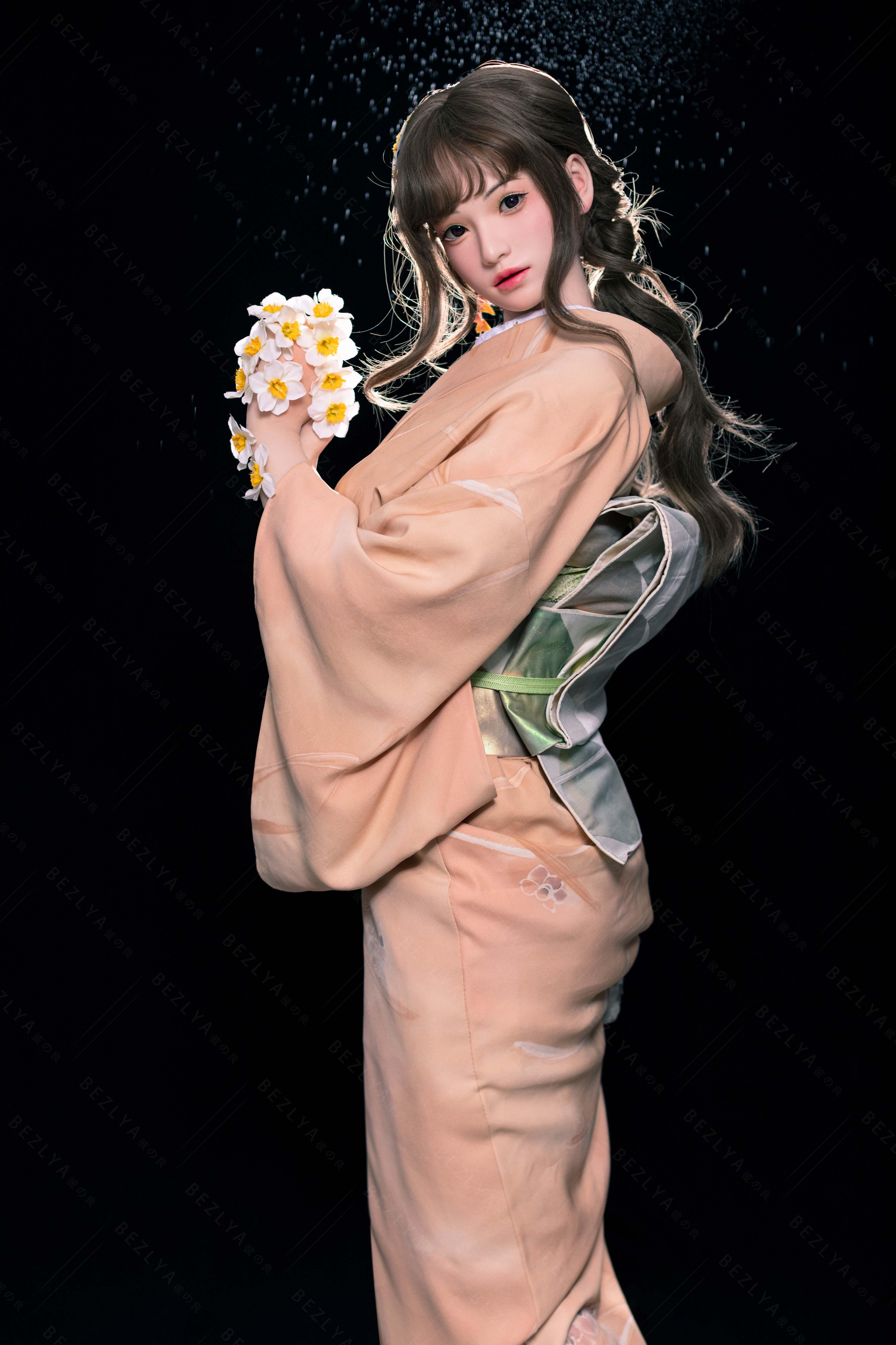 sex doll RCBezlya - Helianthus - 162cm/5ft3.75 - 2.2U A-cup - Silicone Sex Doll - R C