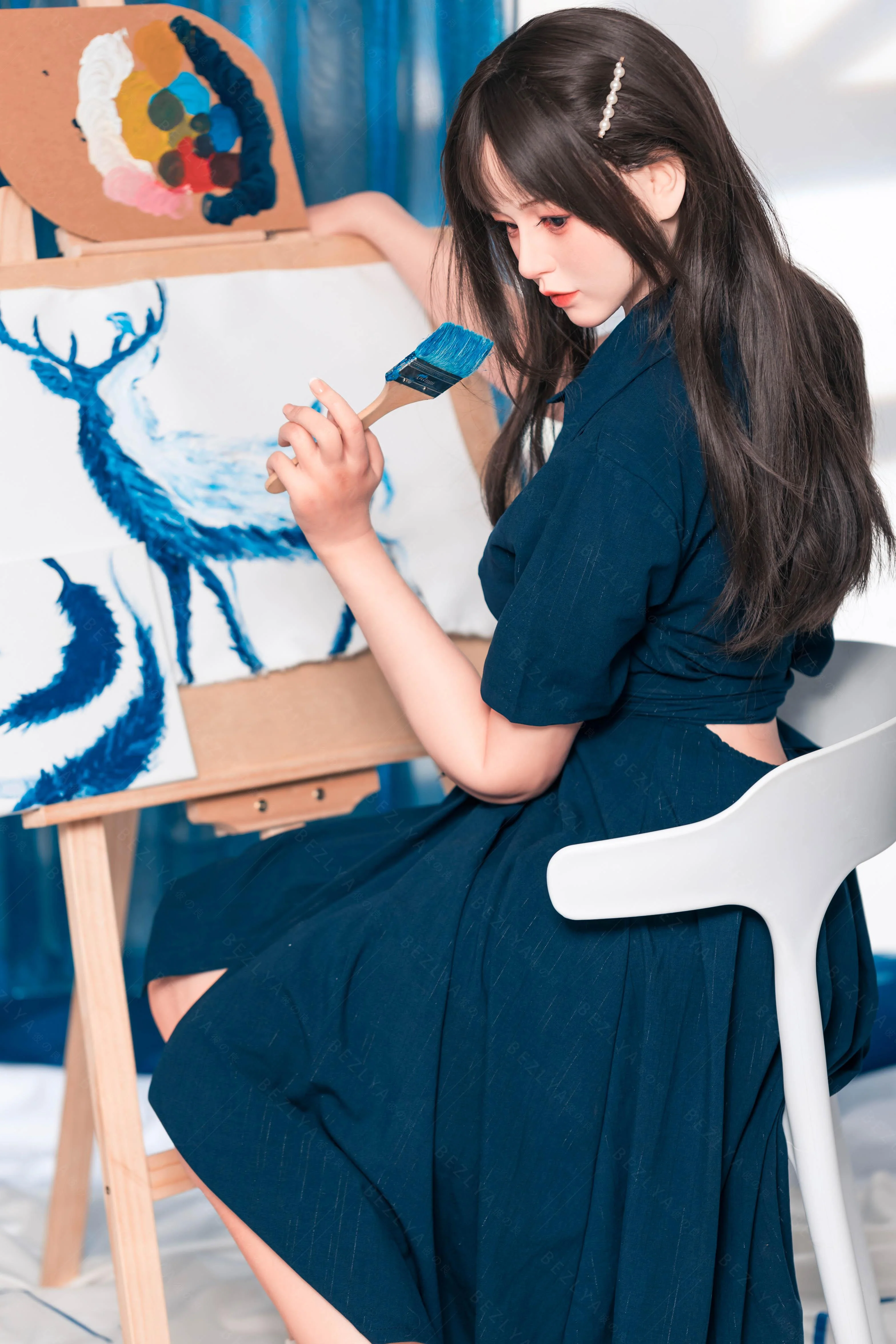 sex doll RCBezlya - Begonia - 162cm/5ft3.75 - 2.2U A-cup - Silicone Sex Doll - R C