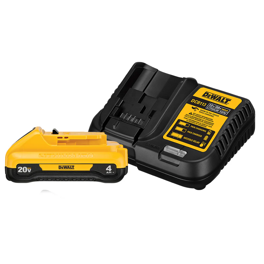 2026 DeWALT DCB240C 20V 4.0 Ah Max Compact  Lithium-Ion Battery Pack