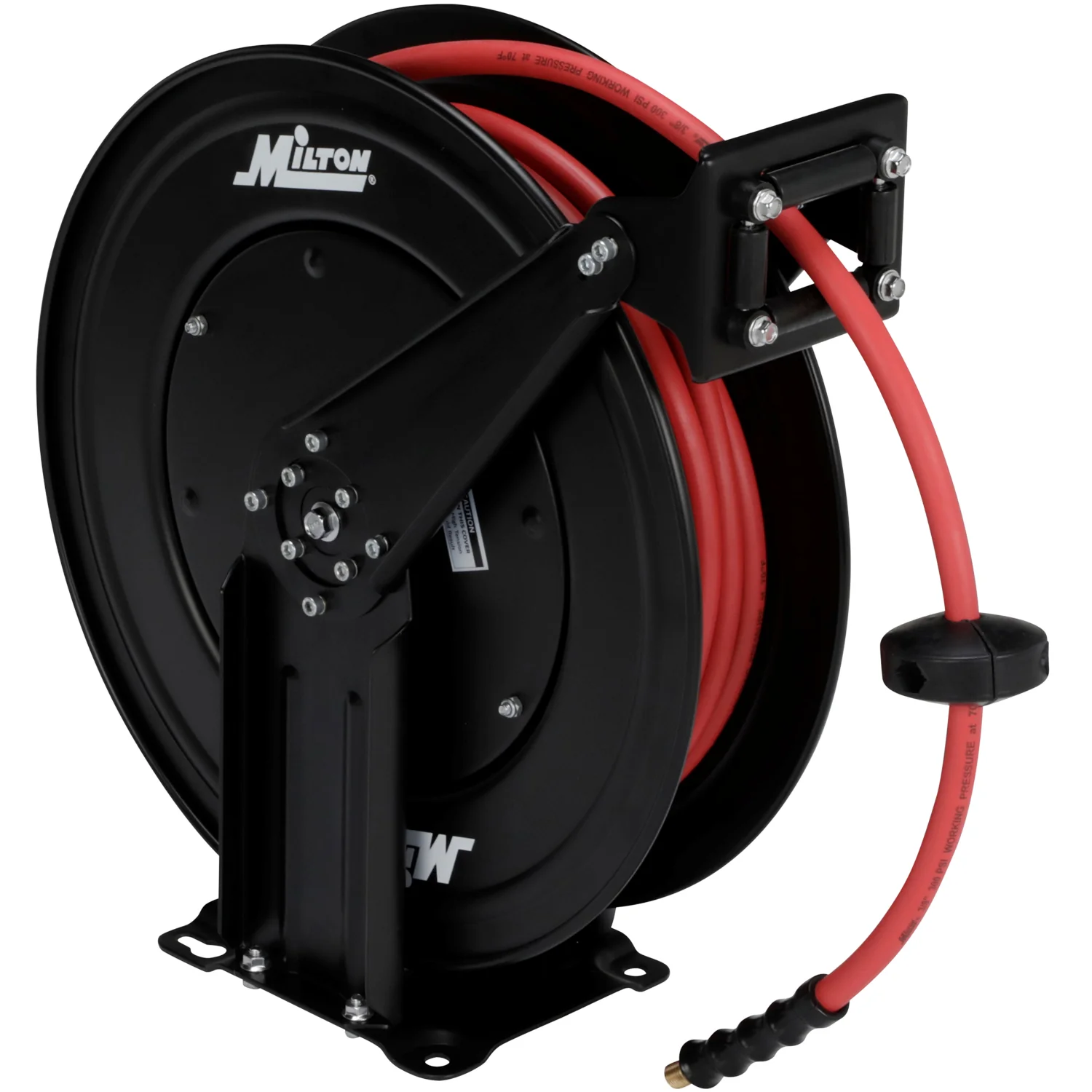 2026 Steel Dual Arm Auto-Retractable Hose Reel, 1/2