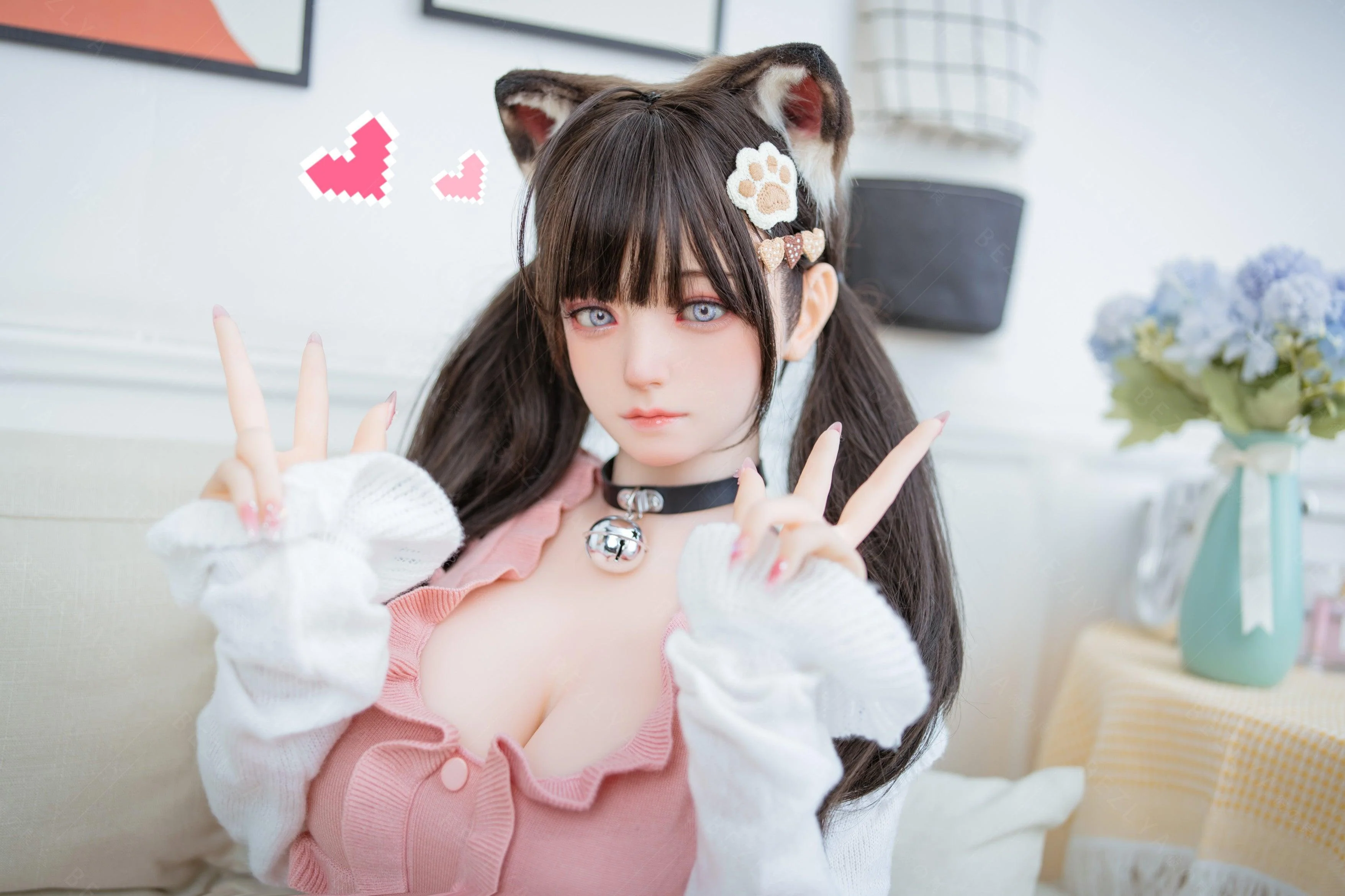 sex doll RCBezlya - Campanula - 155cm/5ft1 - 2.0 F-cup - Silicone Head + TPE Body Sex Doll - R C