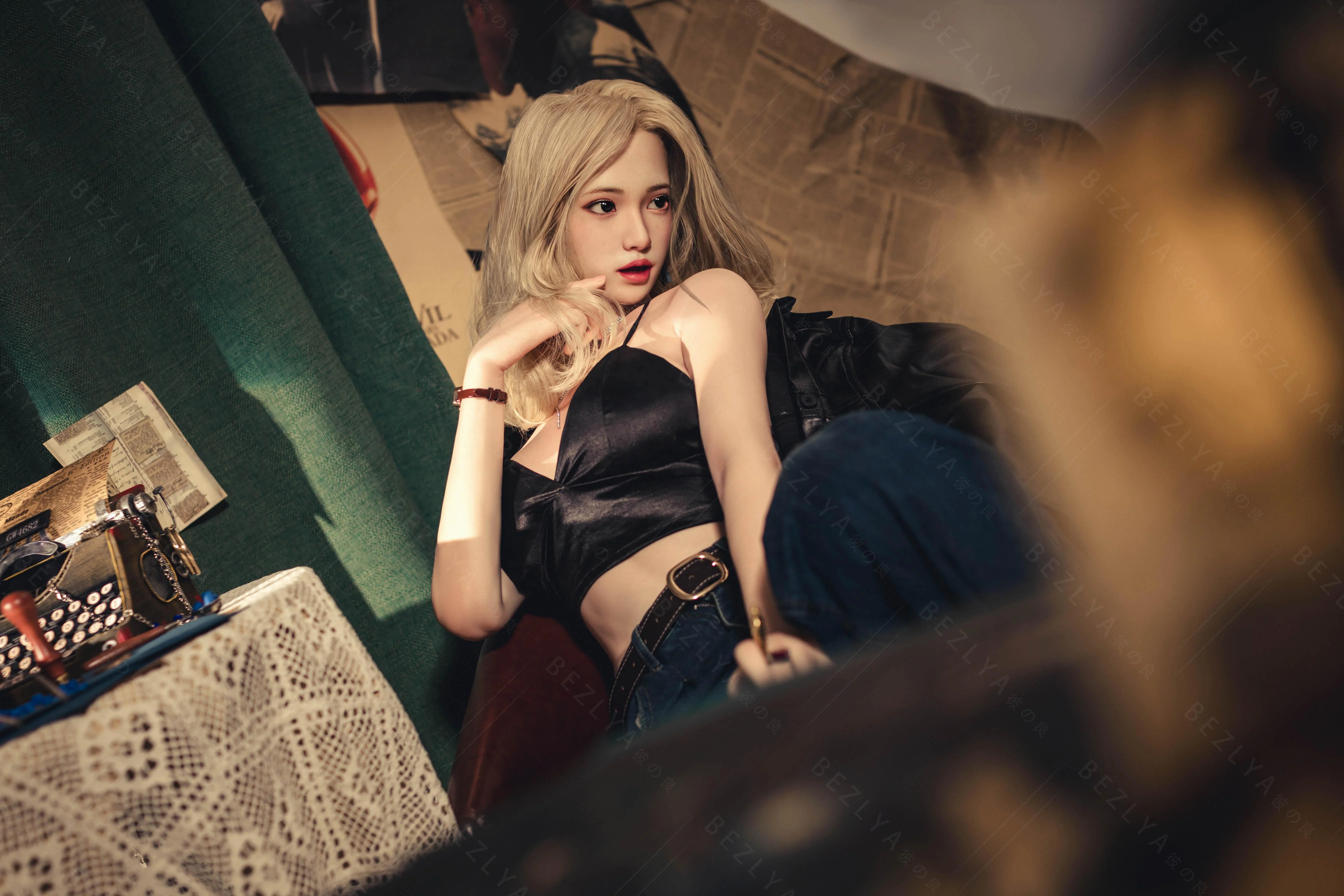 sex doll RCBezlya - Helianthus - 162cm/5ft3.75 - 2.2U A-cup - Silicone Sex Doll - R C