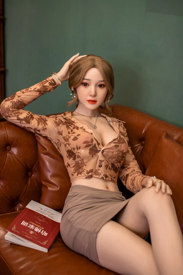 sex doll RC160cm / 5ft3 Natural Skin Sexy Charming Silicone Love Doll - Dime Doll: Sunny - R C