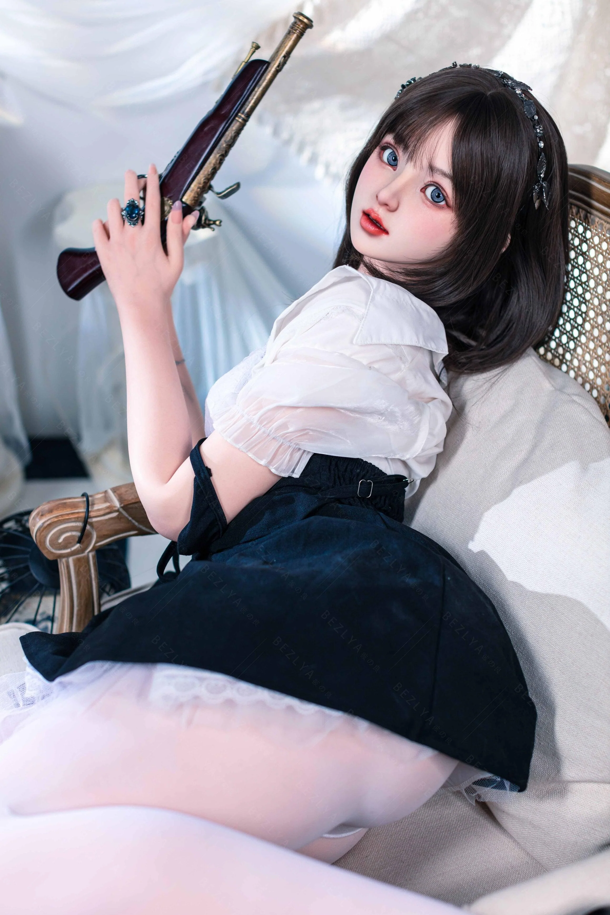 sex doll RCBezlya - Convallaria - 155cm/5ft1 - 2.1 B-cup - Silicone Sex Doll - R C