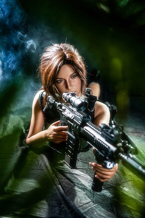 sex doll RC166cm (5f5) E-Cup Laura Croft Sex Doll - R C