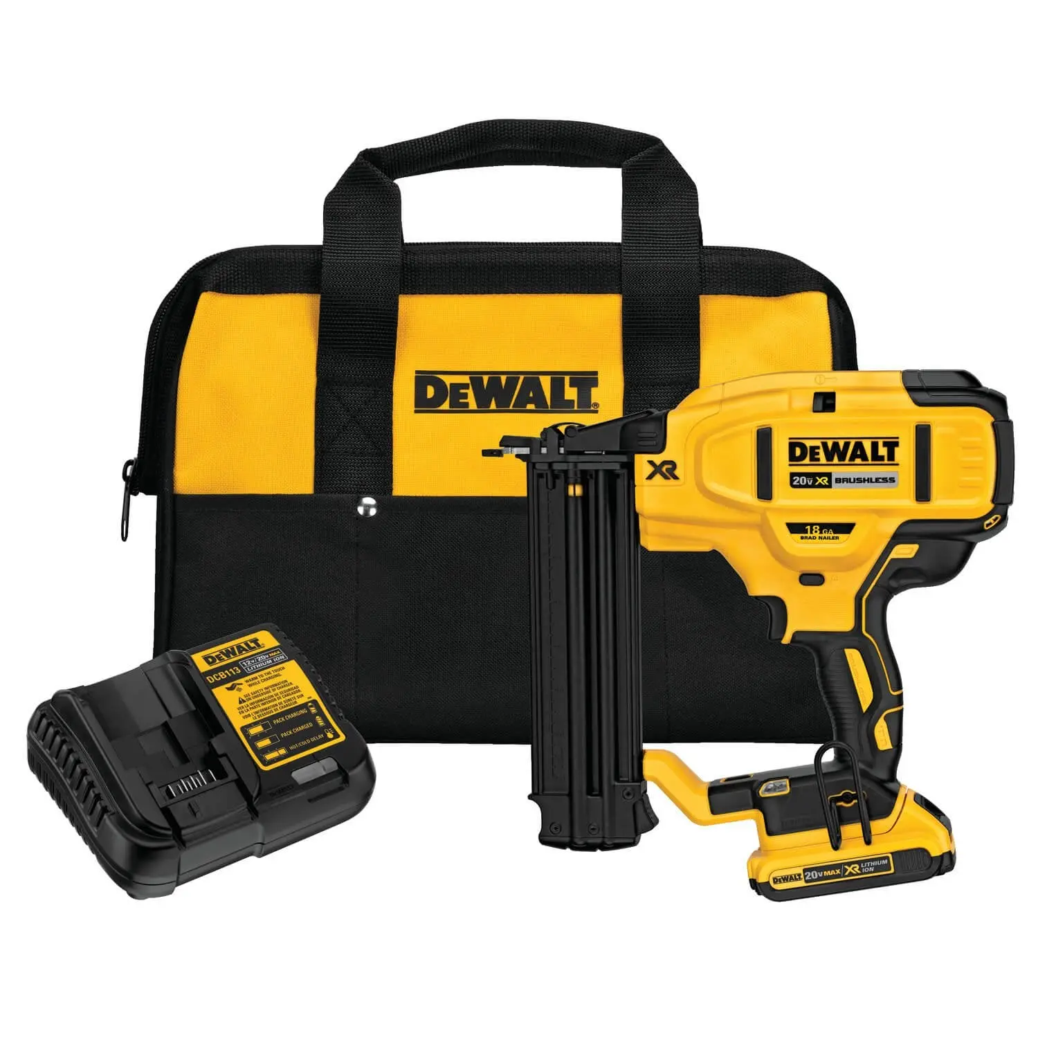 2026 Dewalt DCN680D1- 20V MAX 18GA BRAD NAILER KIT