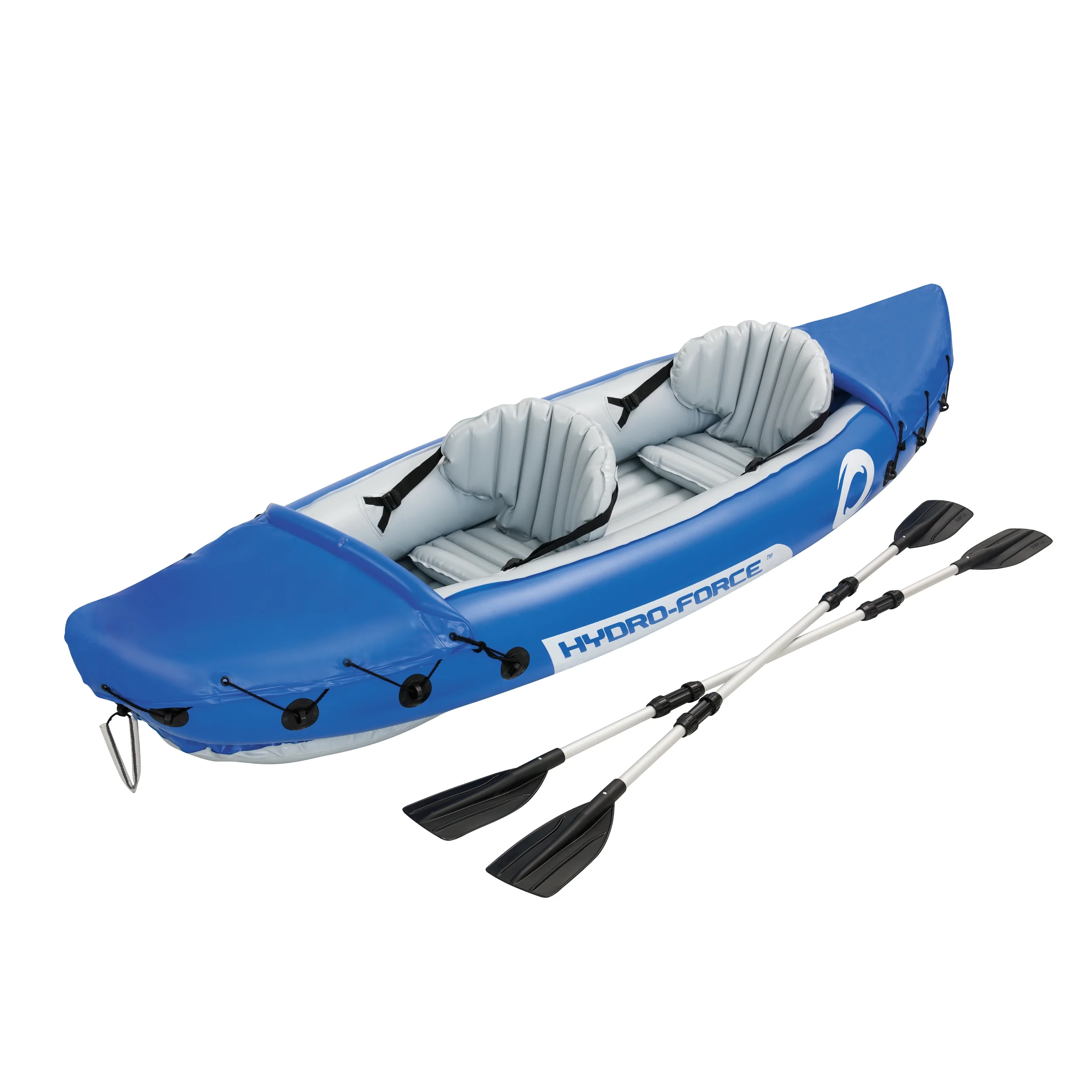 2026 Bestway- Lite-Rapid X2 Inflatable Voyager Kayak, Blue, 126 x 35 in.