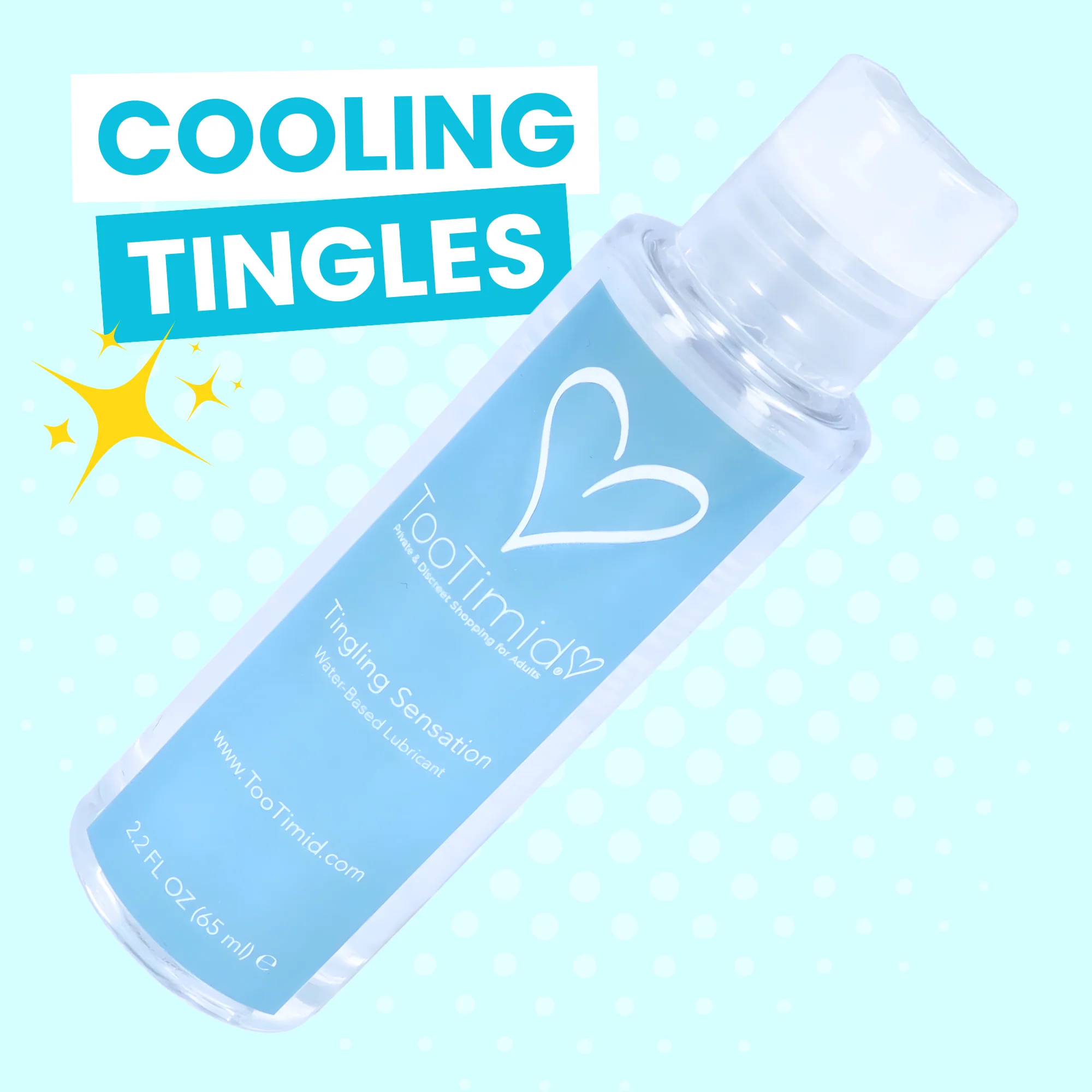 sex doll RCTooTimid Water-Based Cool Tingling Arousal Lube - R C